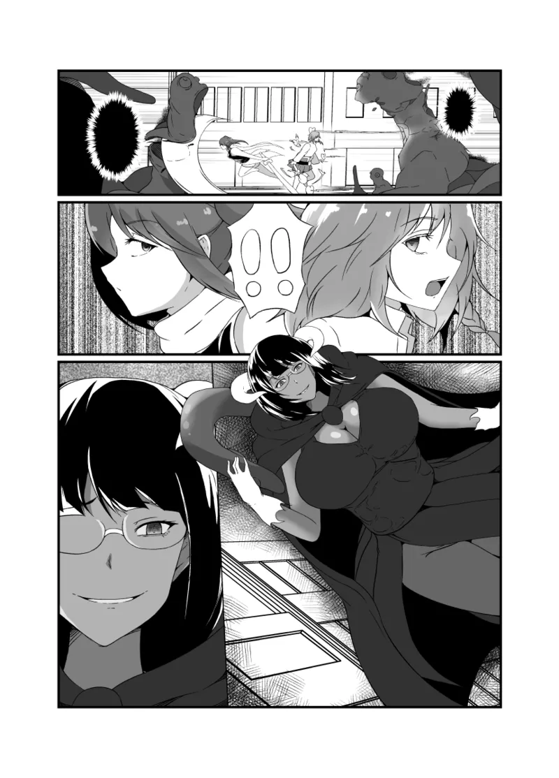 仲良し魔法少女コンビは悪魔の手によりふたなり友情崩壊。 - page31