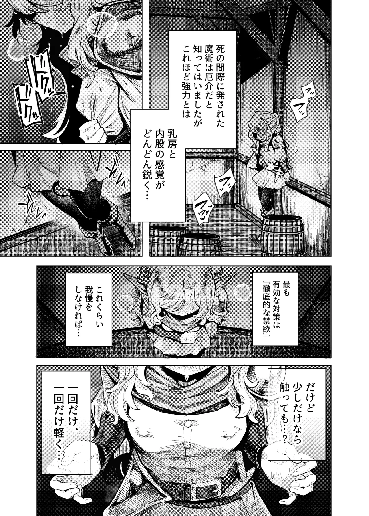 聖騎士団長様は婬術の治療のために娼館へ行きました - page12