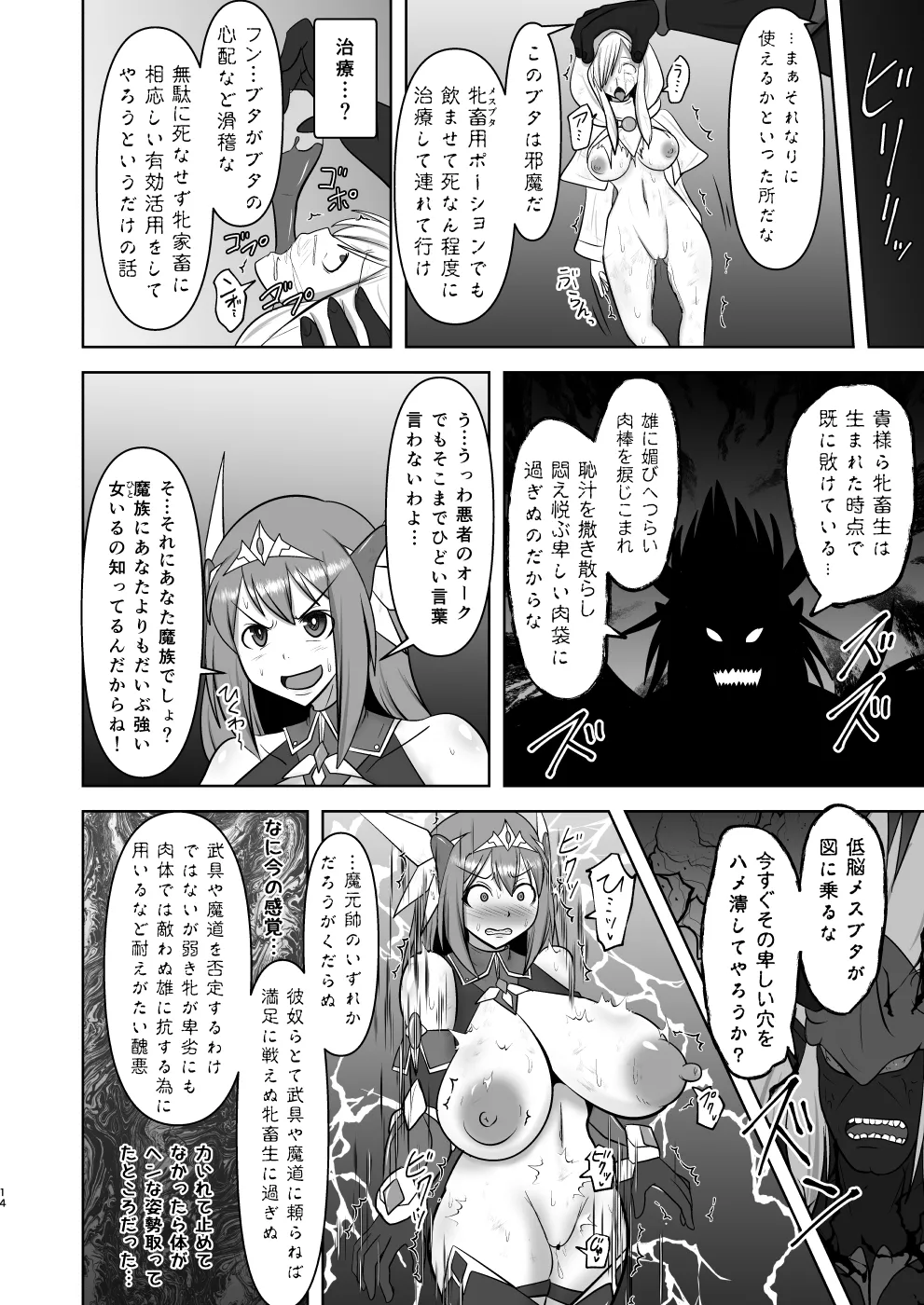 煌盾戦姫エルセイン 弱肉敗辱 - page13