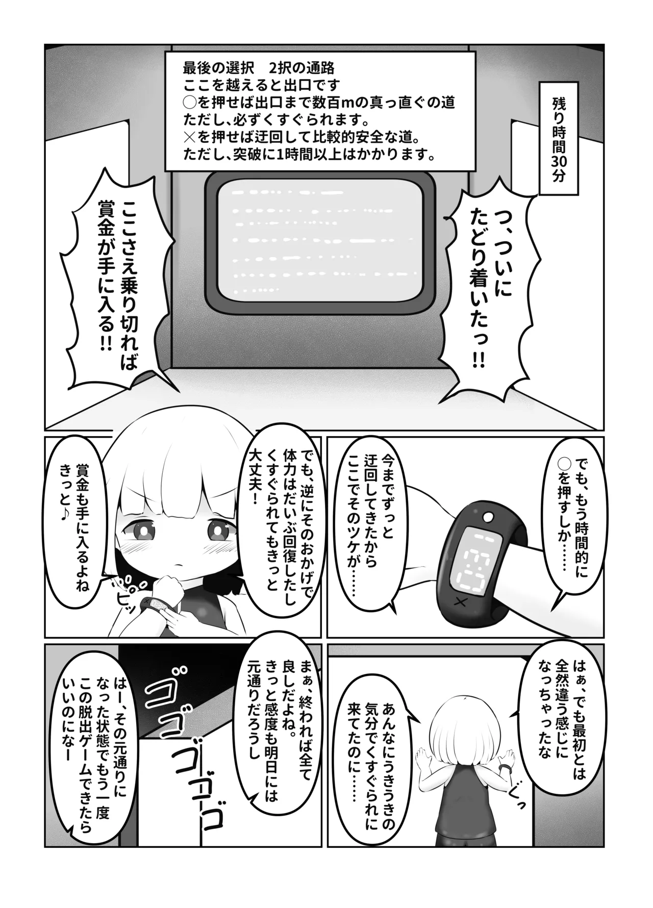 くすぐり中毒者の末路 CASE1 ～脱出ゲームの懸賞金に釣られて人生終了～ - page20