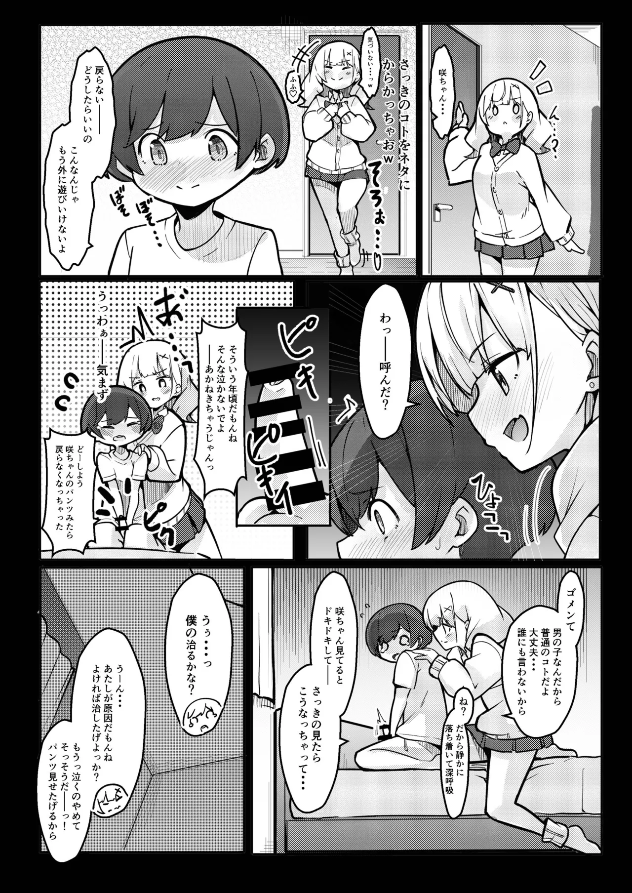 僕がお姉ちゃんの友達とえっちしているコトは誰も知らない。 - page6