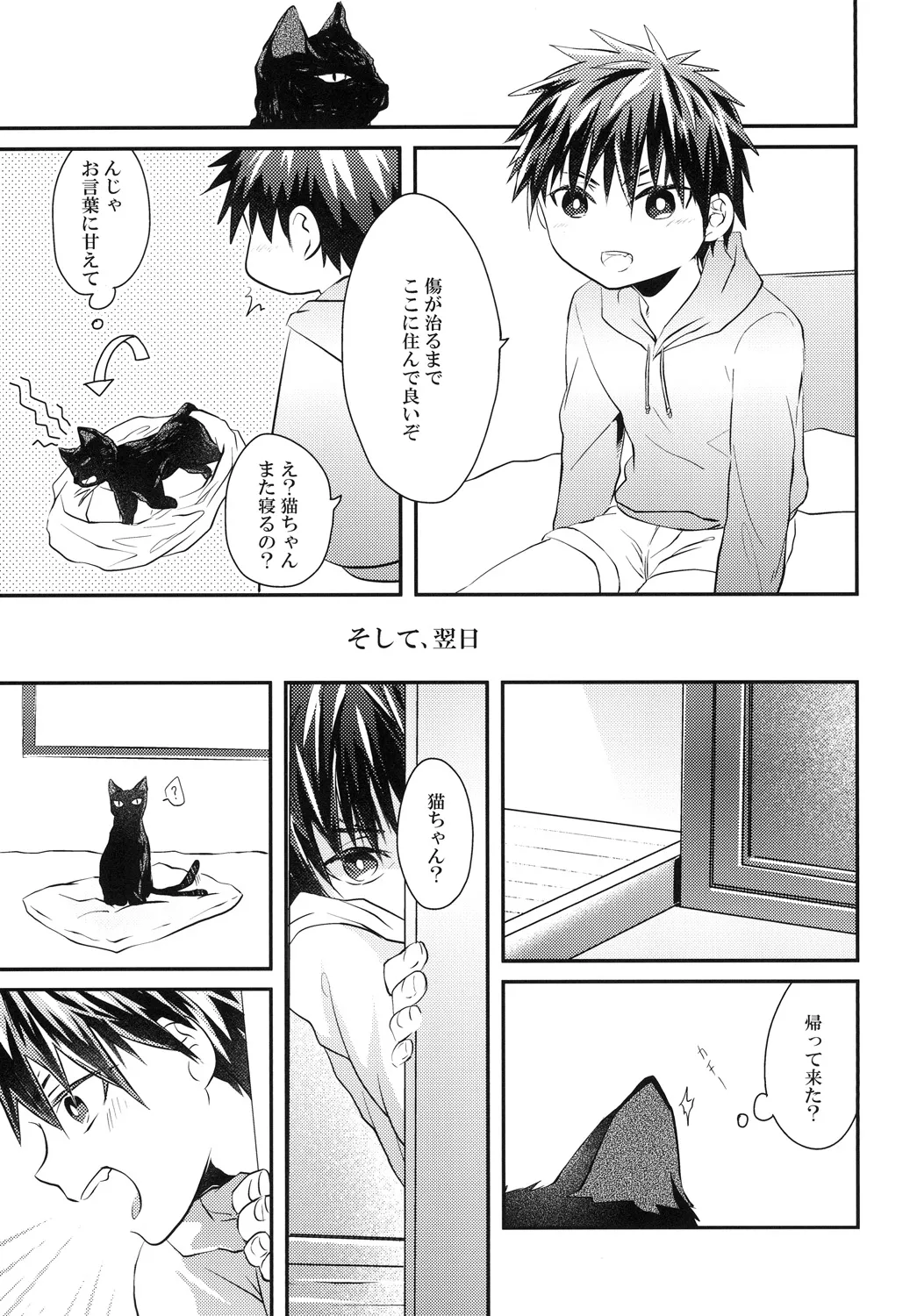 猫にニャンニャン泣かされて - page8