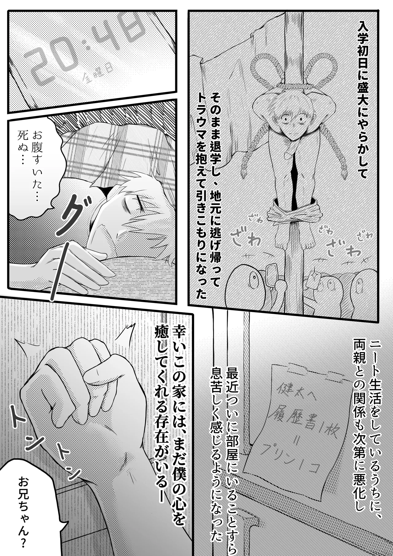 お兄ちゃん、僕の子供を産んでよ - page3