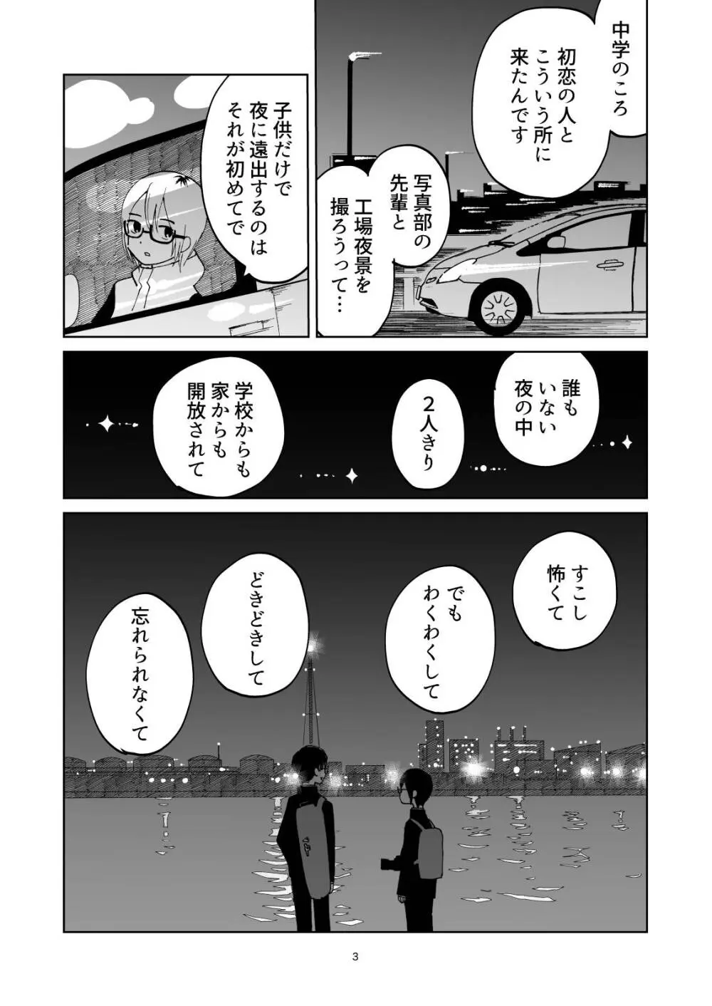 夜のスキマに逃げ出して - page3