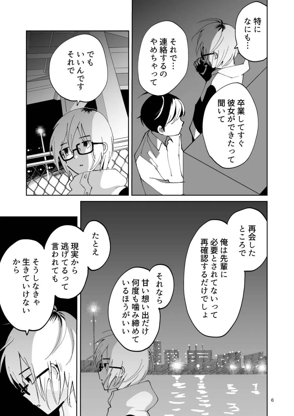 夜のスキマに逃げ出して - page6