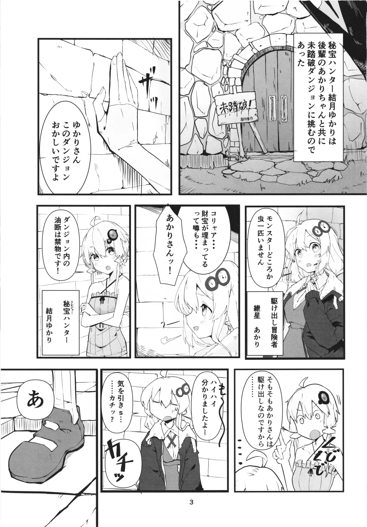 ゆかりさんの冒険 - page3