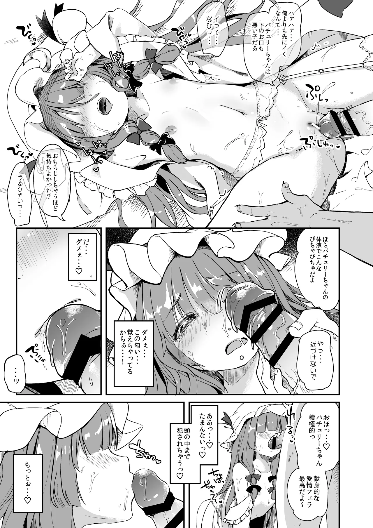 からくちパチュリーさま ＋おまけ本 - page16