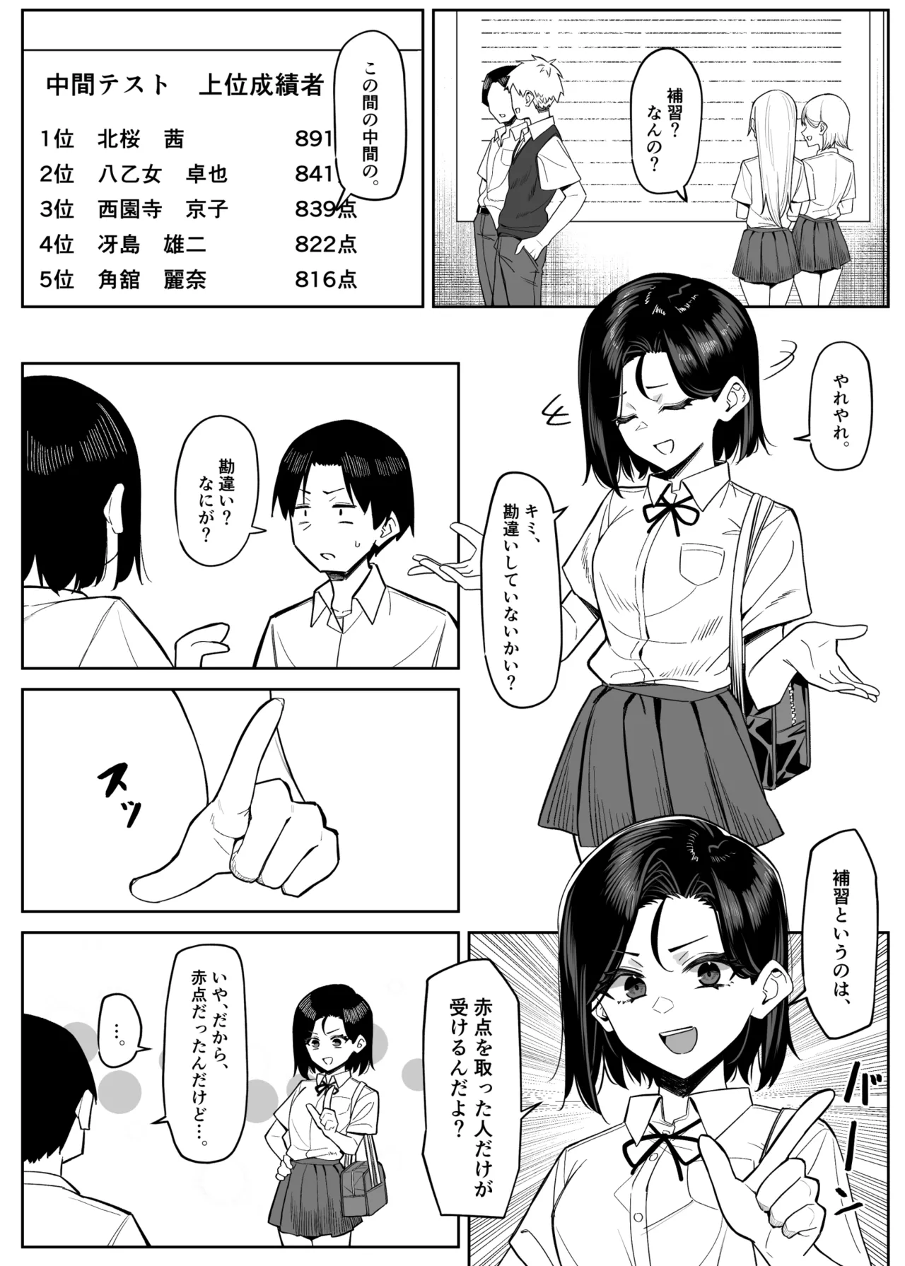 優等生にオ〇ニー見せる話 - page80