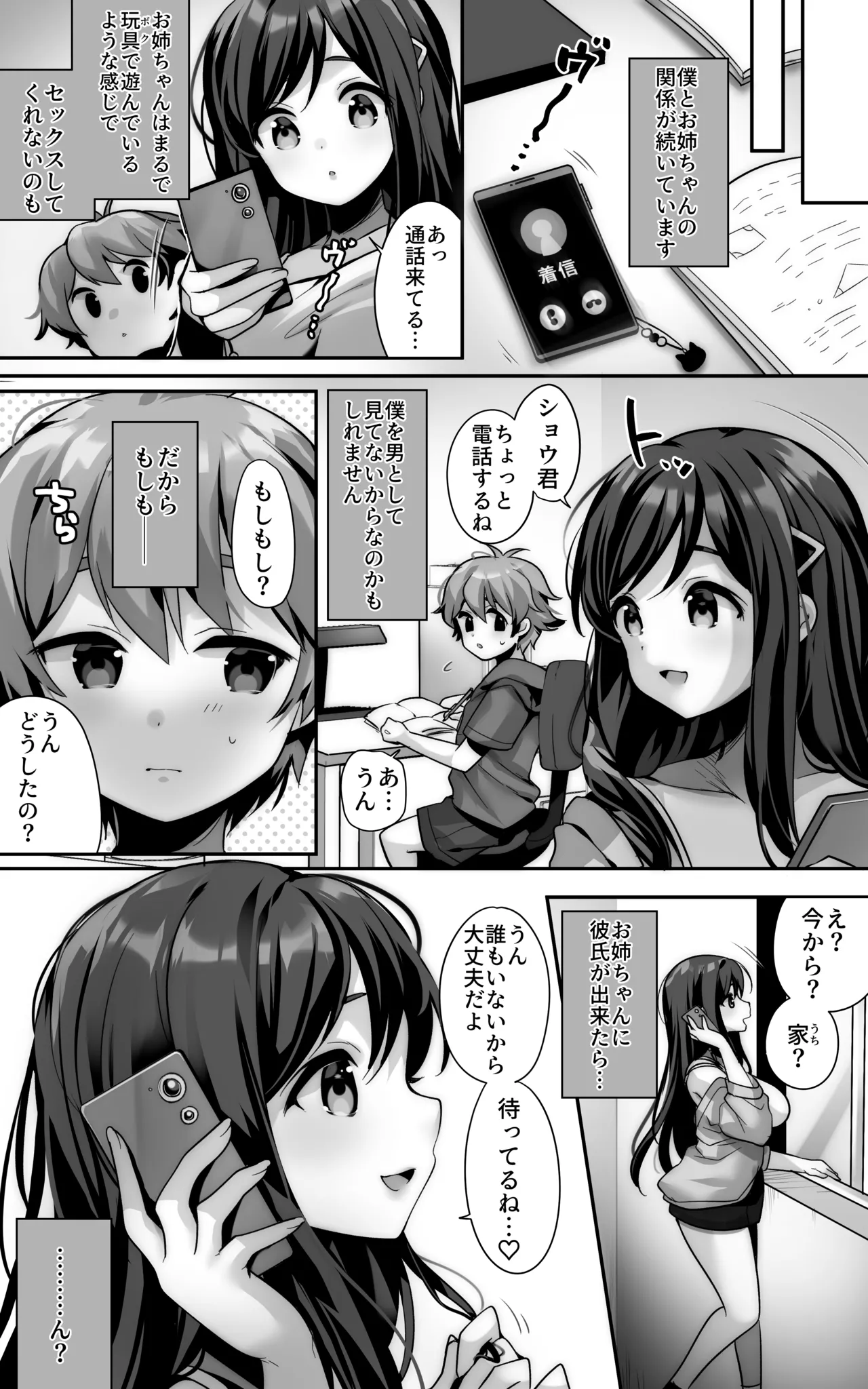 毎日のようにヌいてくれる大好きなお姉ちゃんとセックスしたい - page10