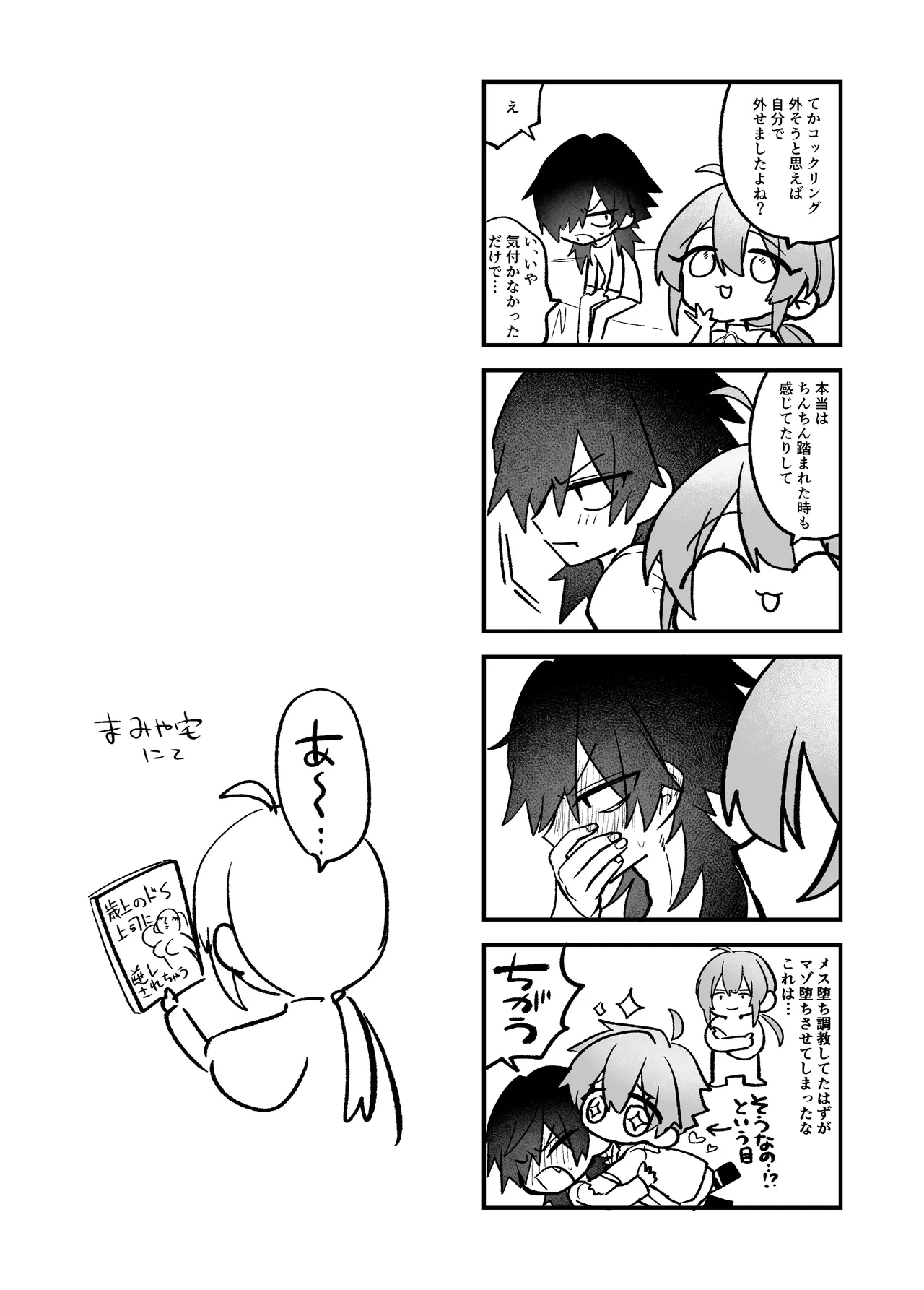 嫉妬した双子にえっちなお仕置きされちゃう本 - page32