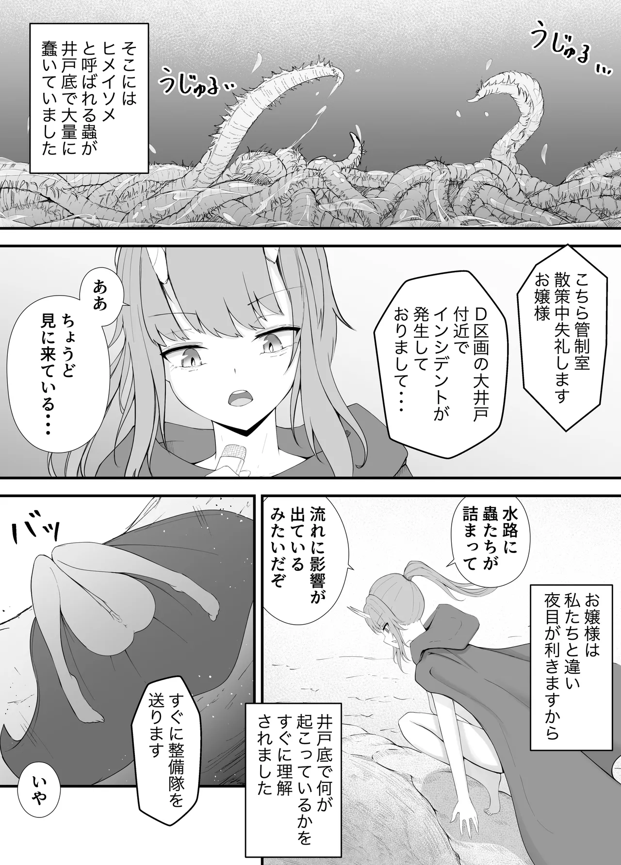 お嬢様と蟲のえっちな体験談 - page10