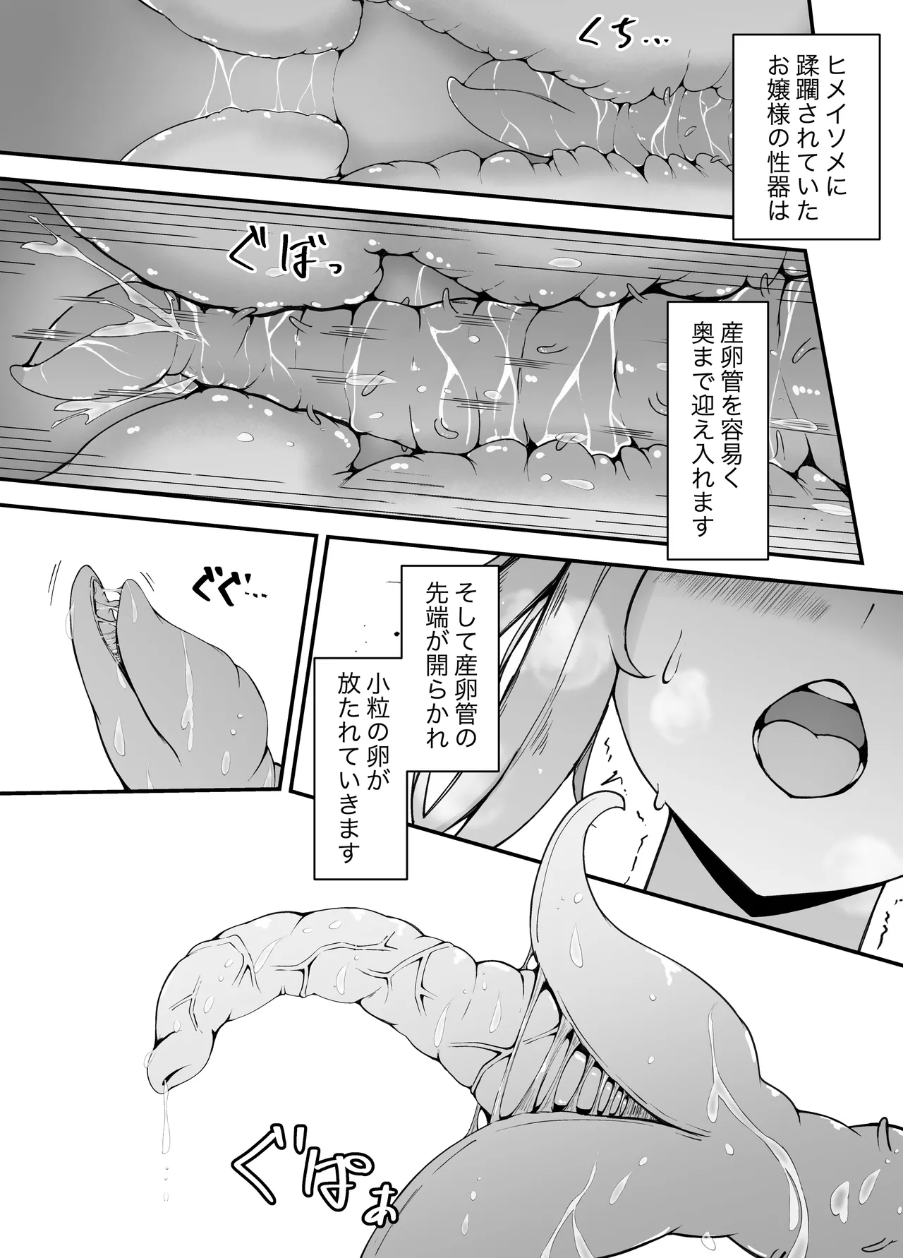 お嬢様と蟲のえっちな体験談 - page21