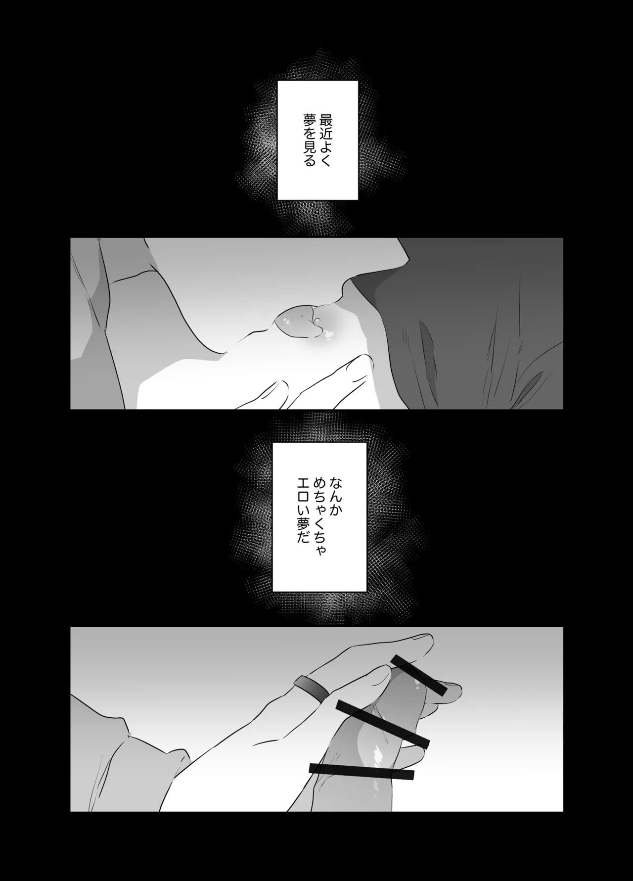 ノンケが夜な夜な友人の夢魔に襲われる話 - page2