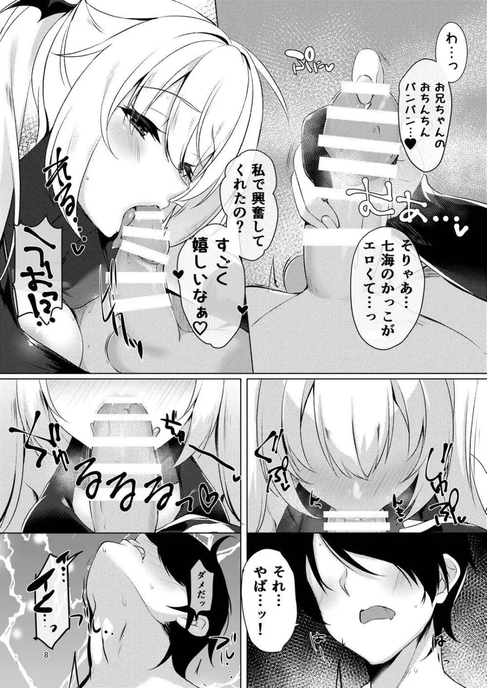 [カシスかぼす(ありあ。)] サキュバス(コス)の七海に搾り取られる話 (RIDDLE JOKER) [DL版] - page7