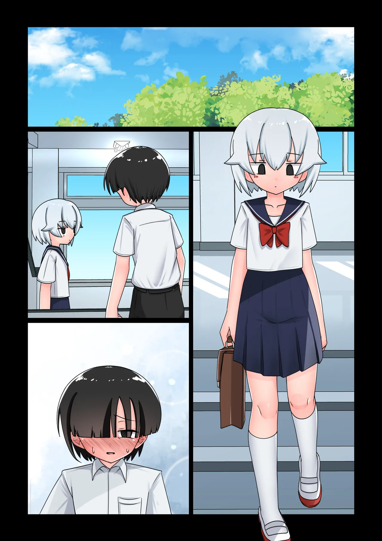 催眠にかかったフリしてエッチさせてくれる無口な同級生 - page34