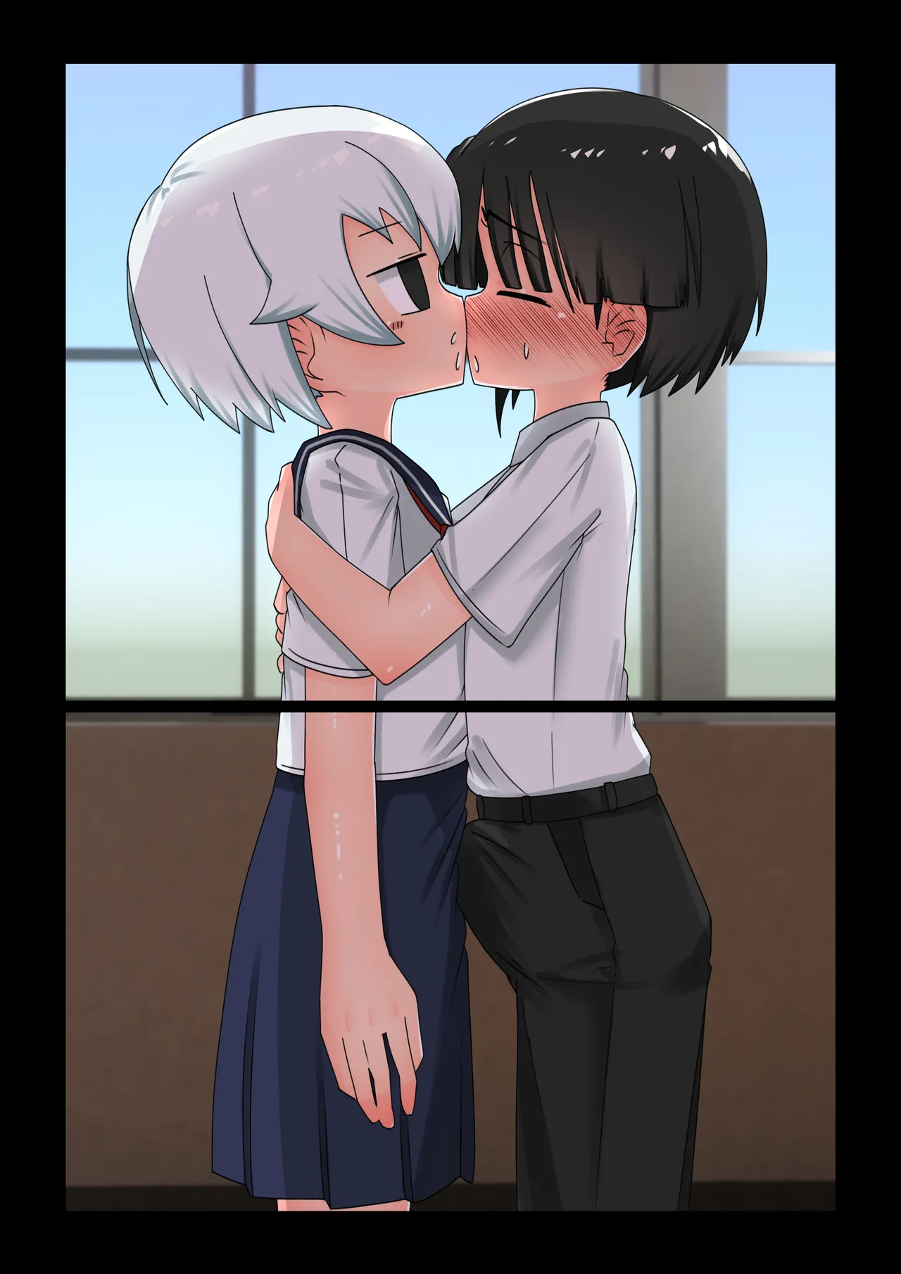 催眠にかかったフリしてエッチさせてくれる無口な同級生 - page37