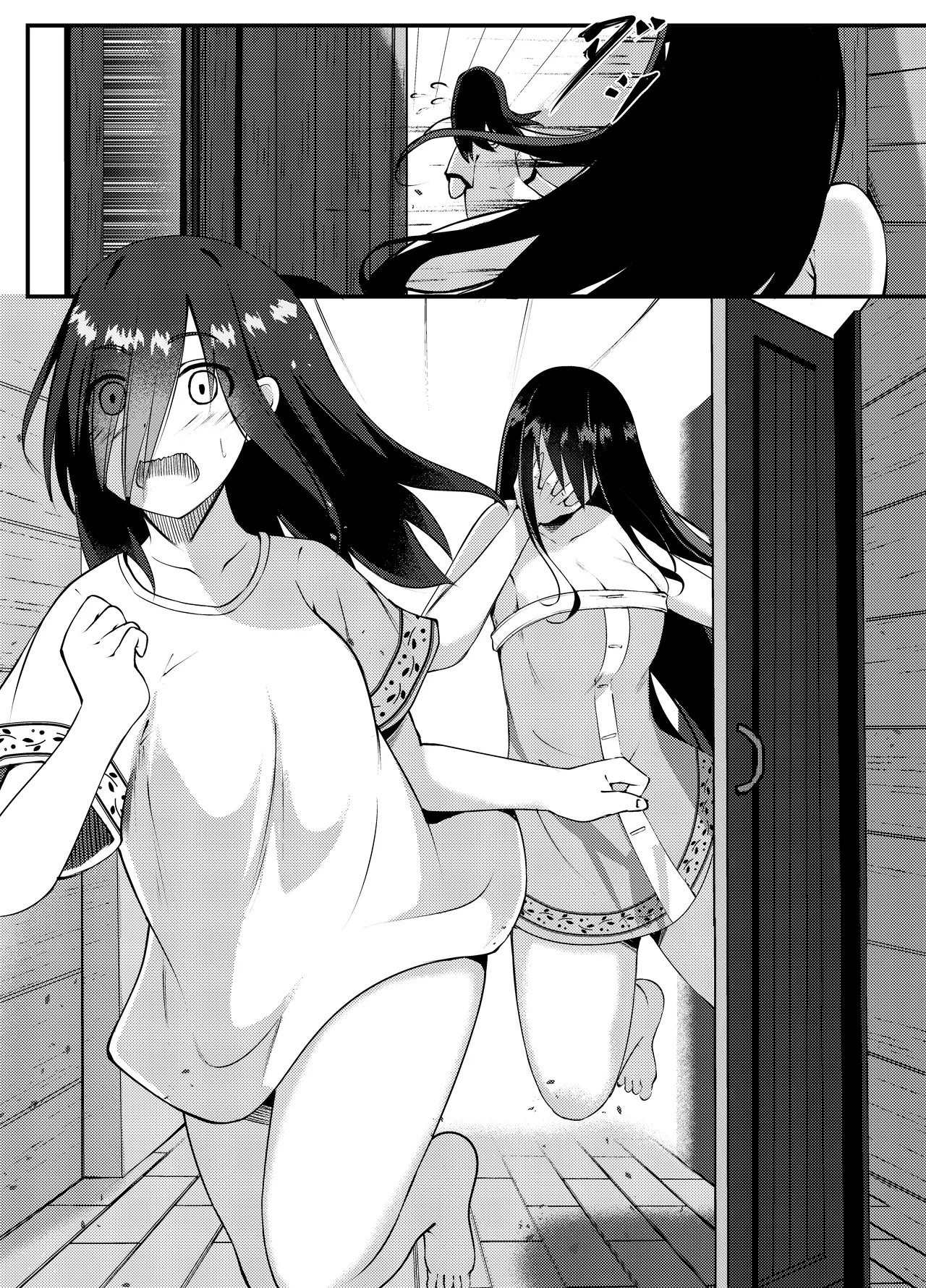 サキュバスに惨敗した女剣士、ふたなりにされる - page50