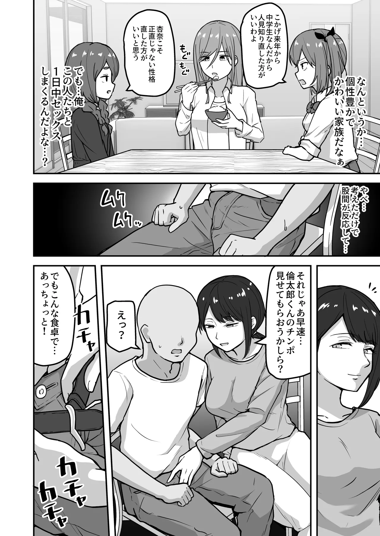 乳崎家の性処理バイト - page7