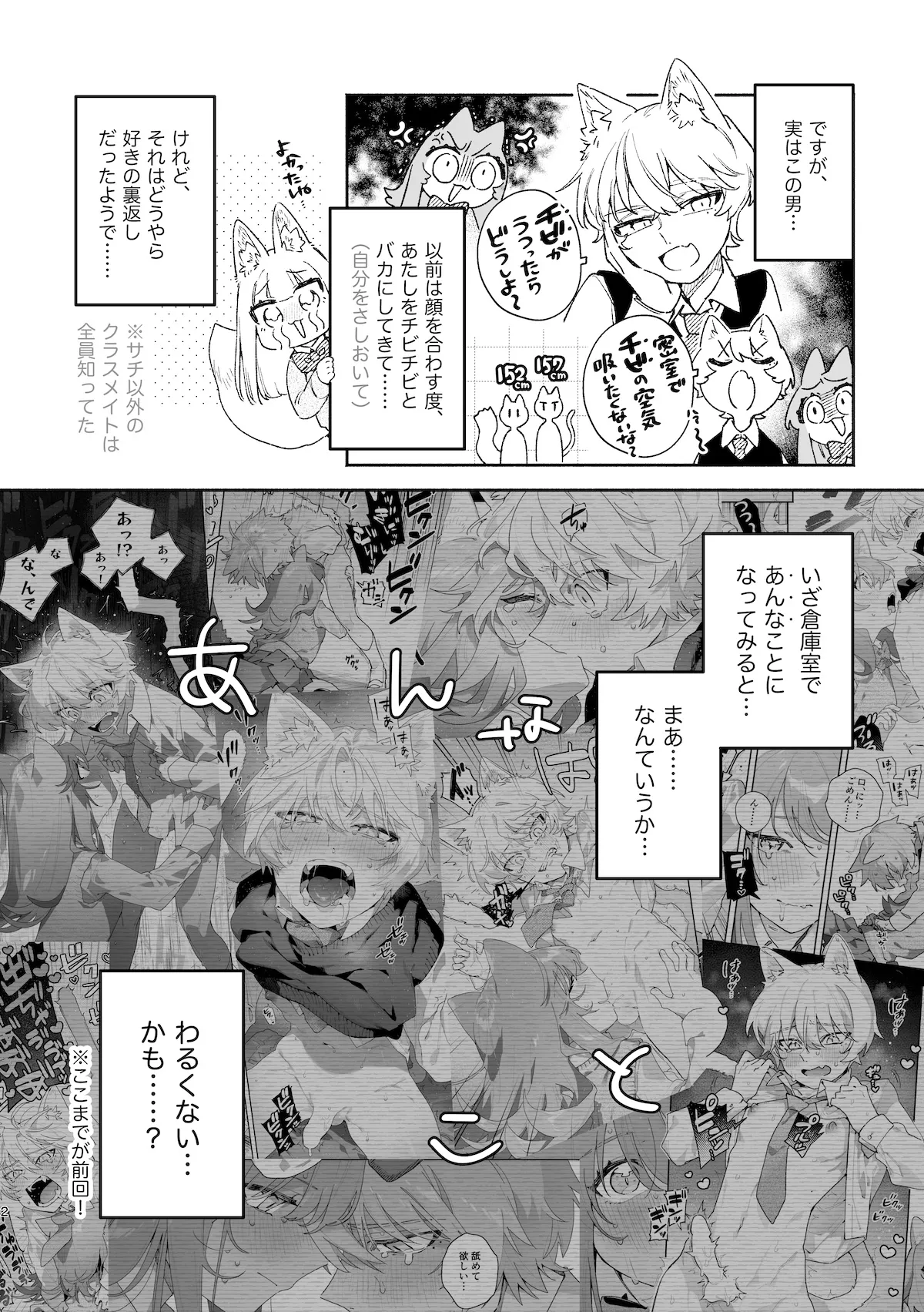 ♂が受け。ネコちゃん×ネコくん2 - page3