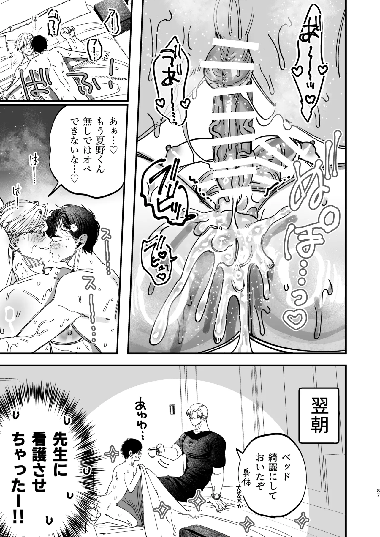 冷酷な外科医が犬のような看護師に勃起させられる - page85