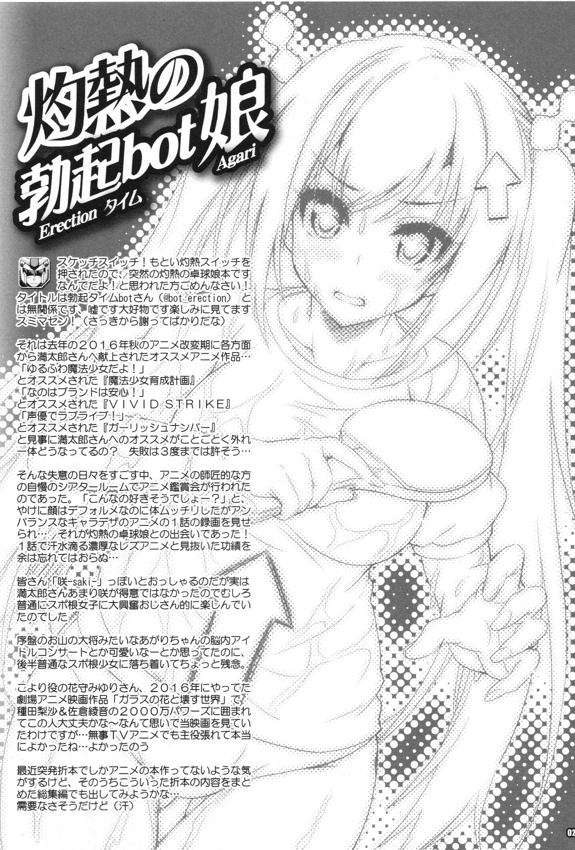 灼熱の勃起bot娘 - page2