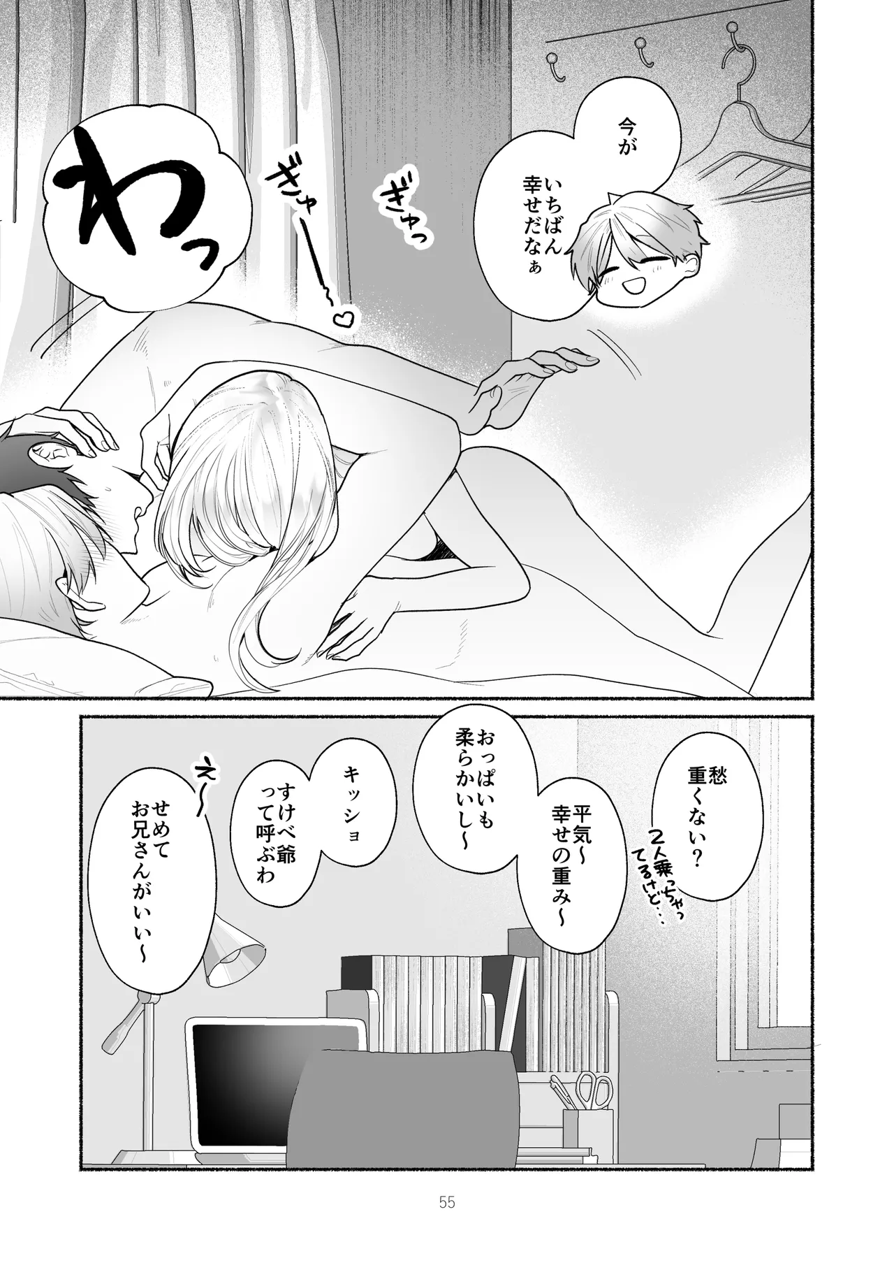 ぼくらと求めるシチュリアル～幼馴染とひたすらえっち～ - page55