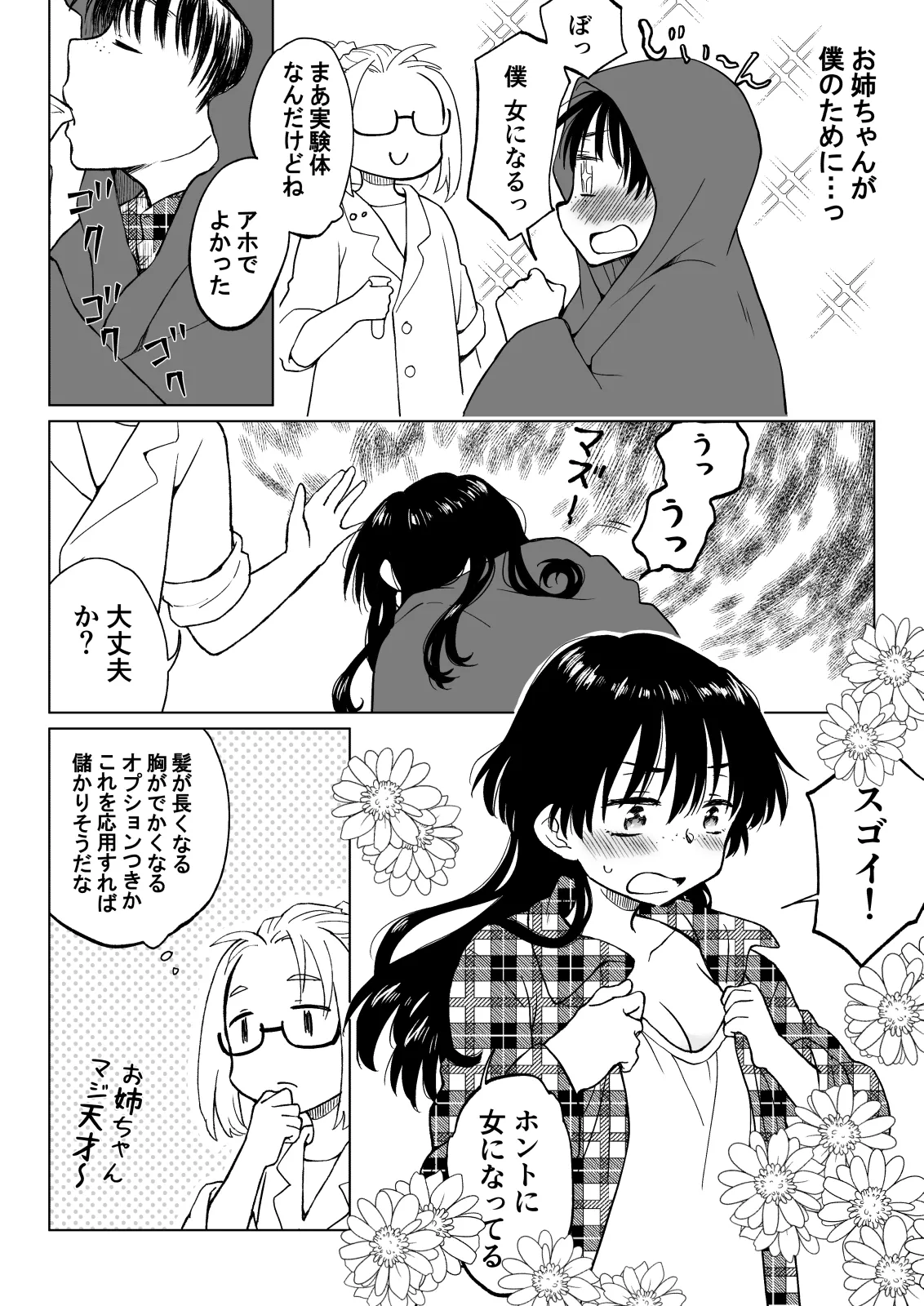こんな僕が女になってもモテないよね…? - page4