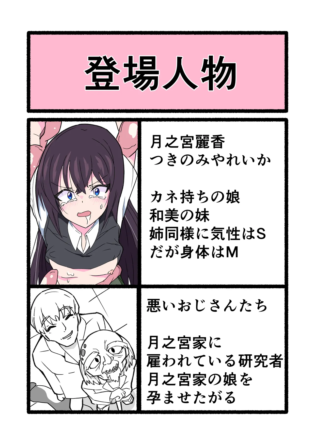 妊娠触手の実験体 - page2