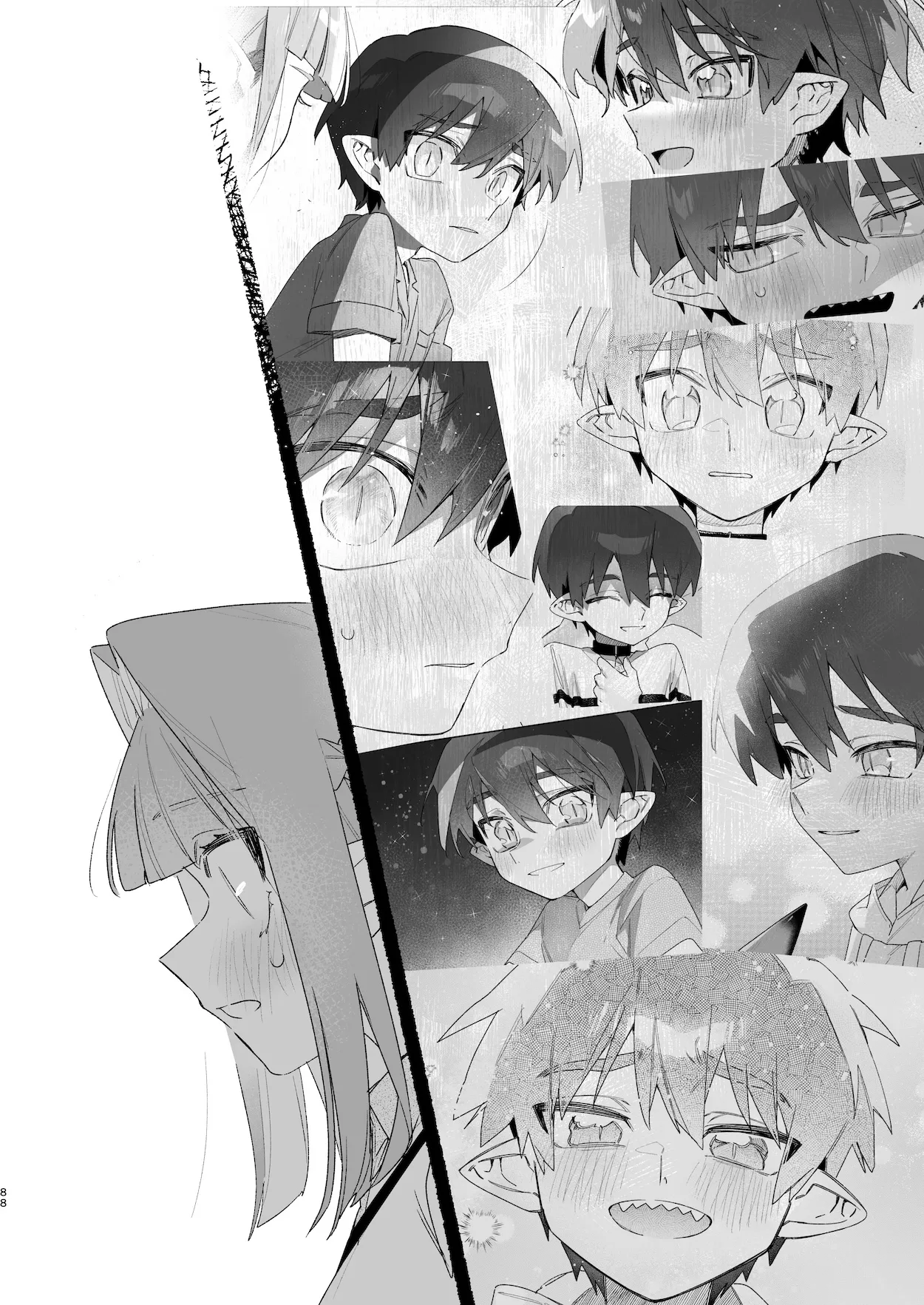 ♂が受け。ワニちゃん×サメくん前編 - page89
