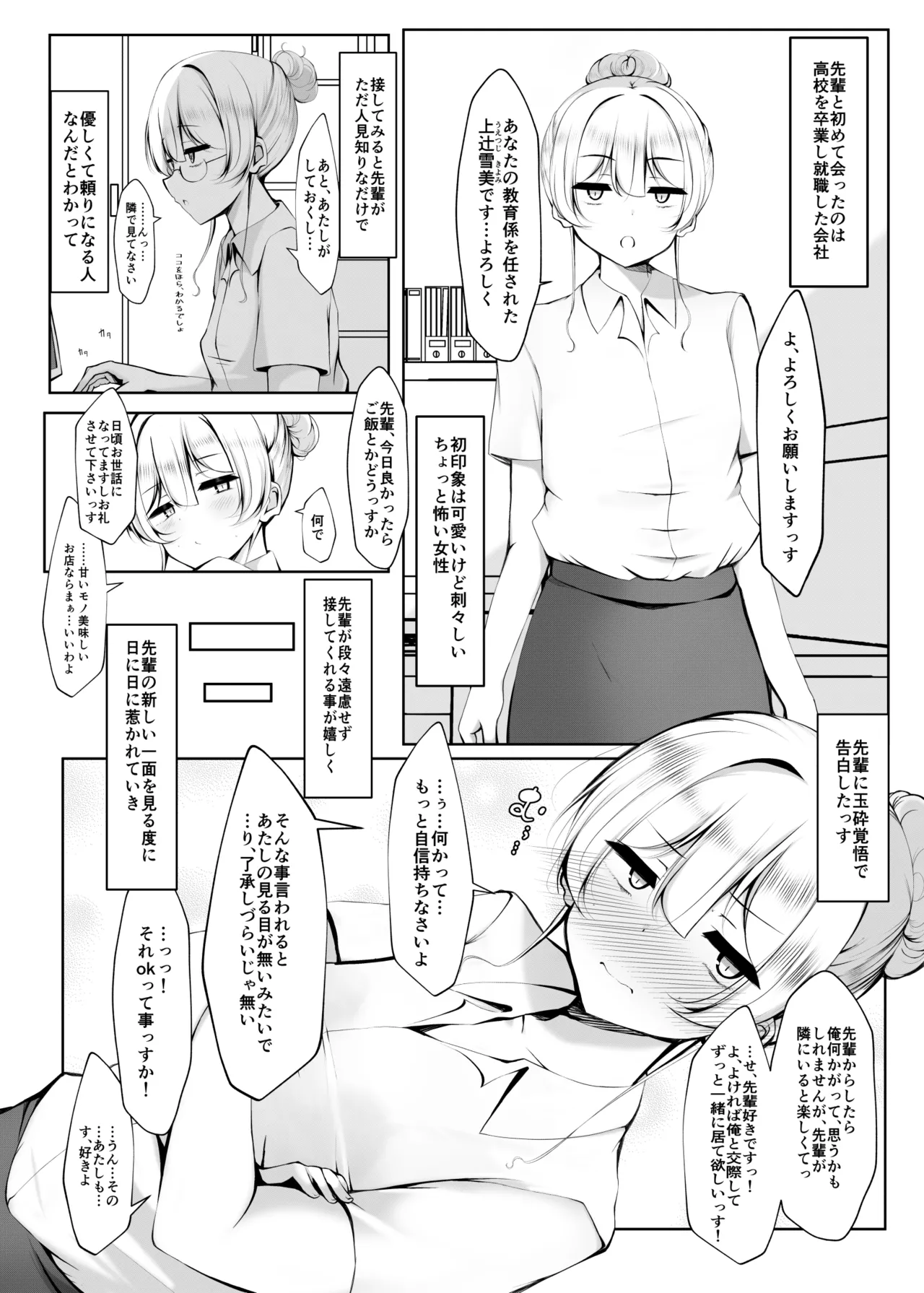 ケツ毛生えてる会社の先輩と付き合う話 - page4