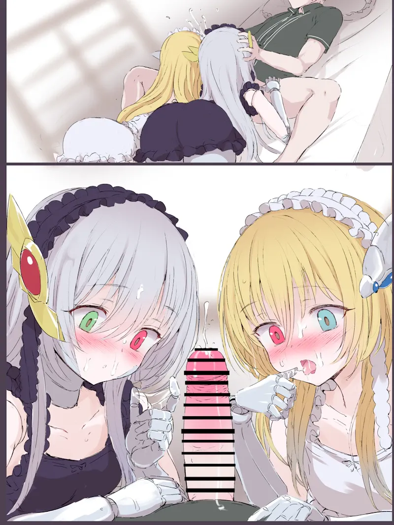 金髪のアイと銀髪のアイ - page8