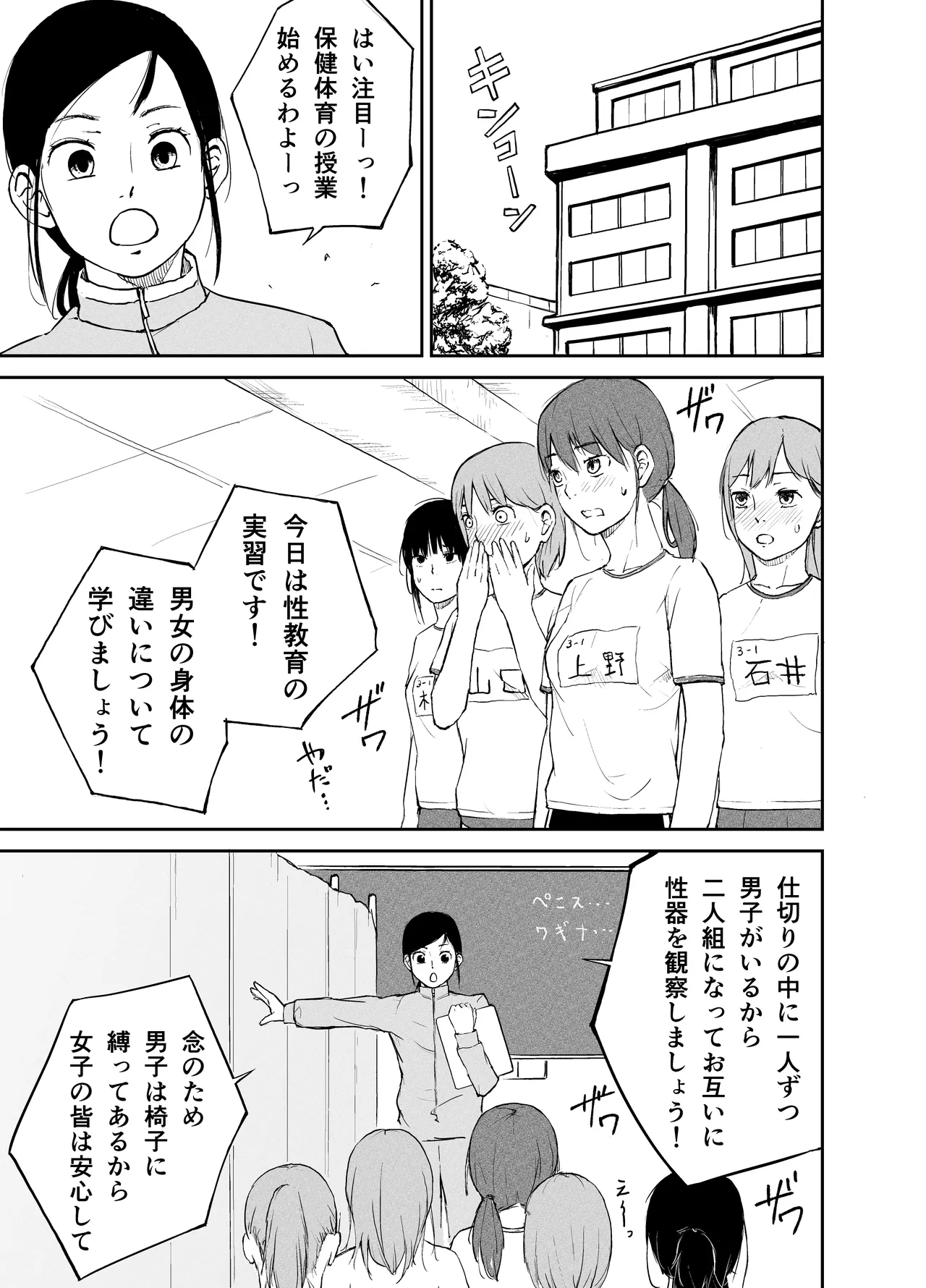 性教育実習 ―性器観察編― - page2