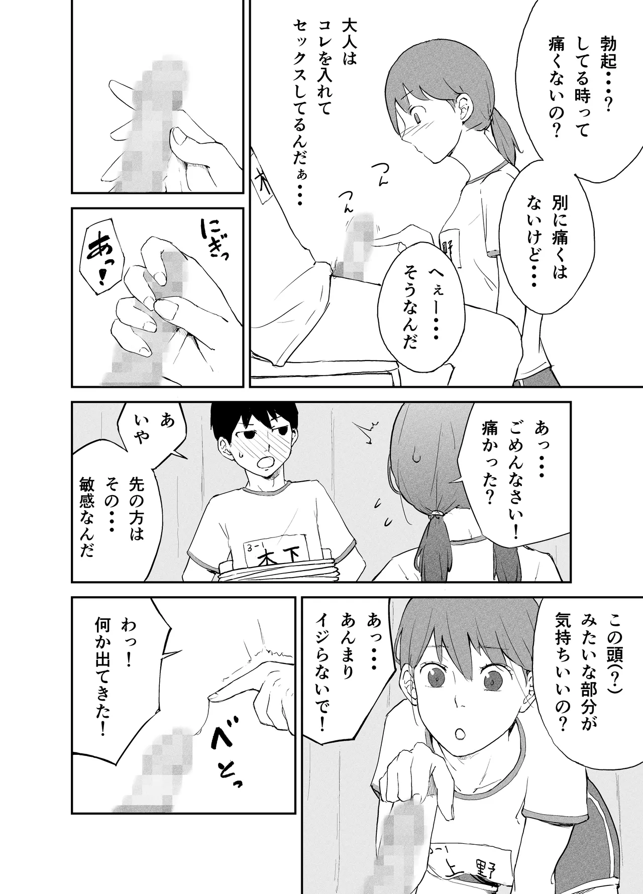 性教育実習 ―性器観察編― - page7