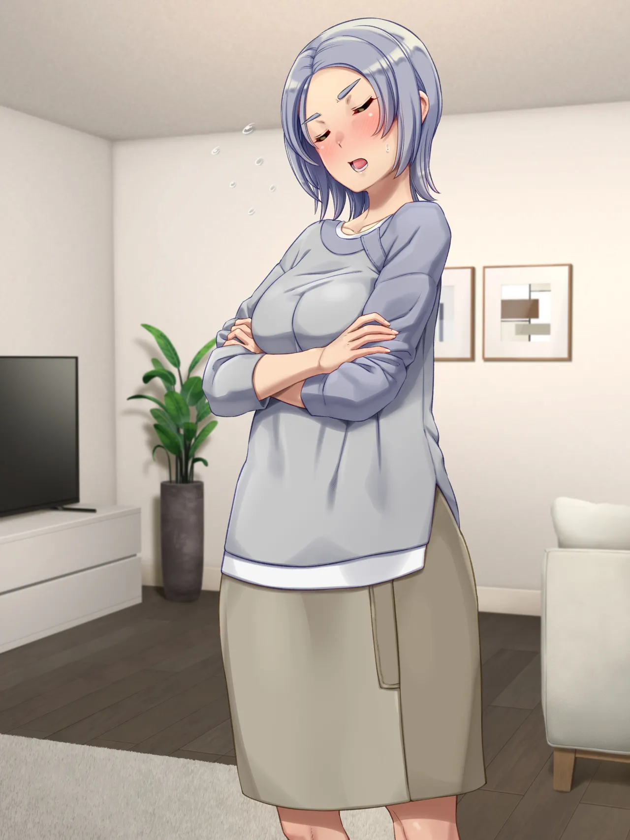 クールな妻の営みはアツアツ - page322