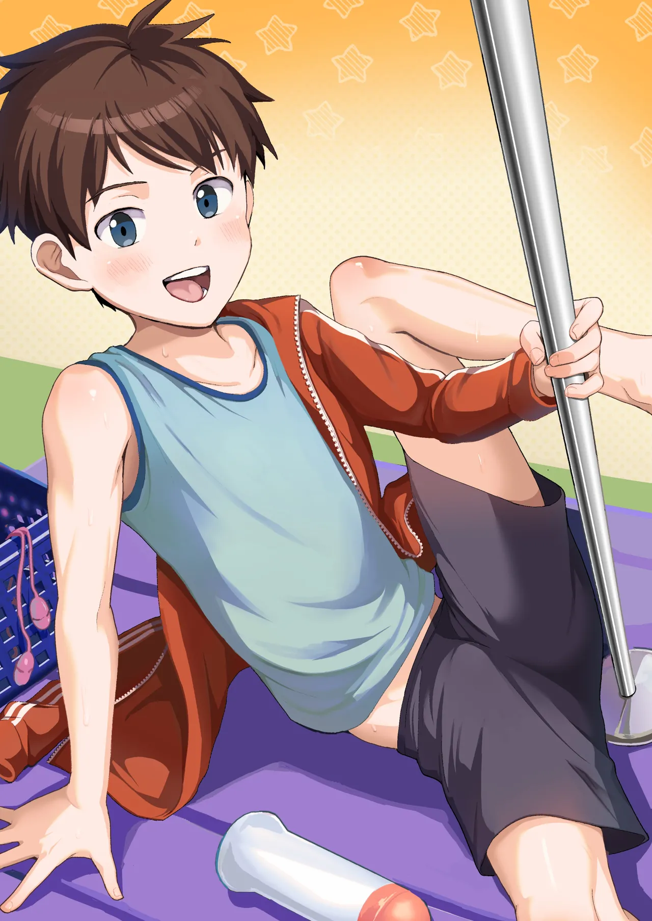 密着特訓中♡汗と体温が混ざり合う中で、せんせーの理性はもう限界！！? - page48