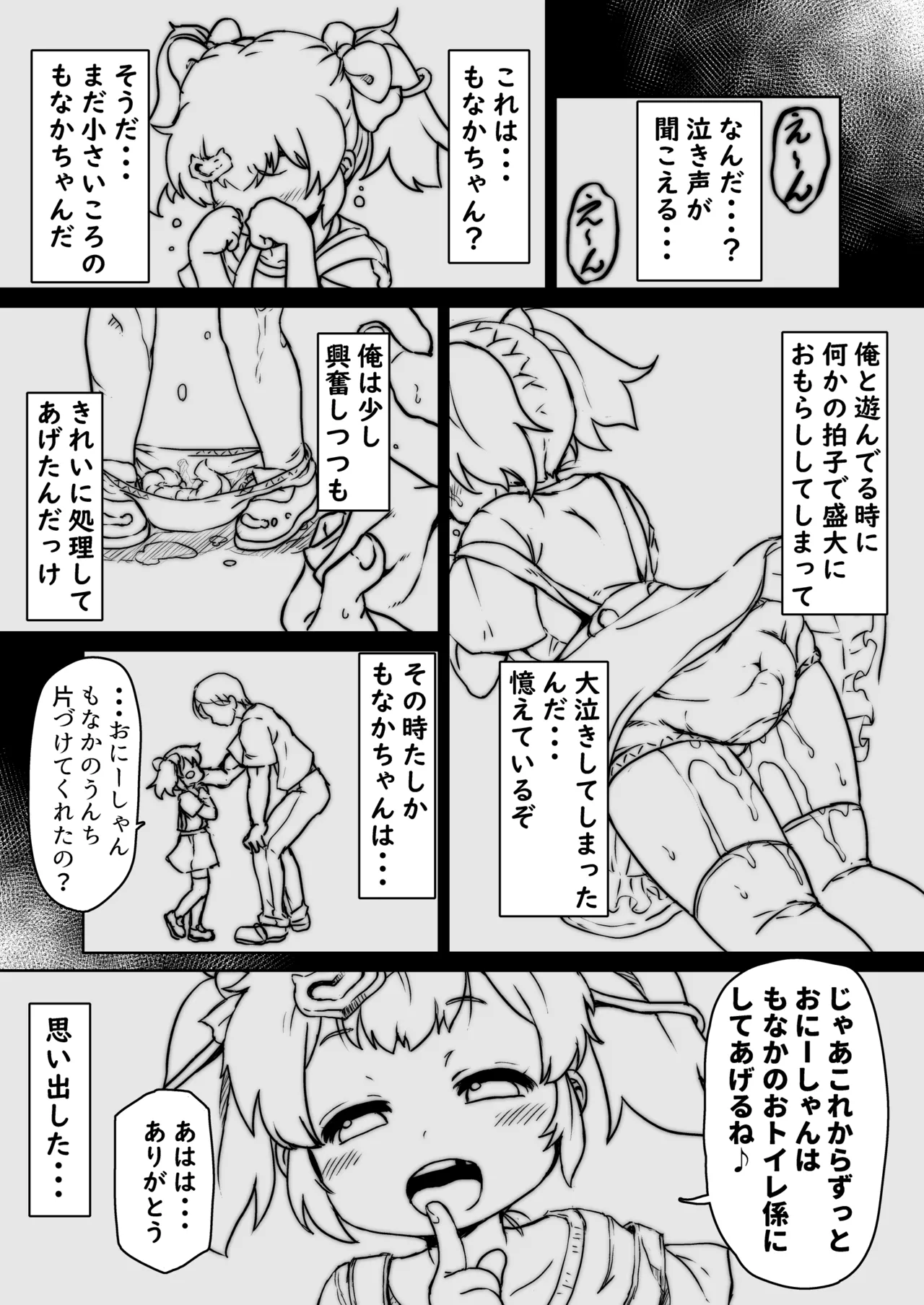 30童貞の俺が隣家の少女にしつけられ立場を解らせられる話 - page23