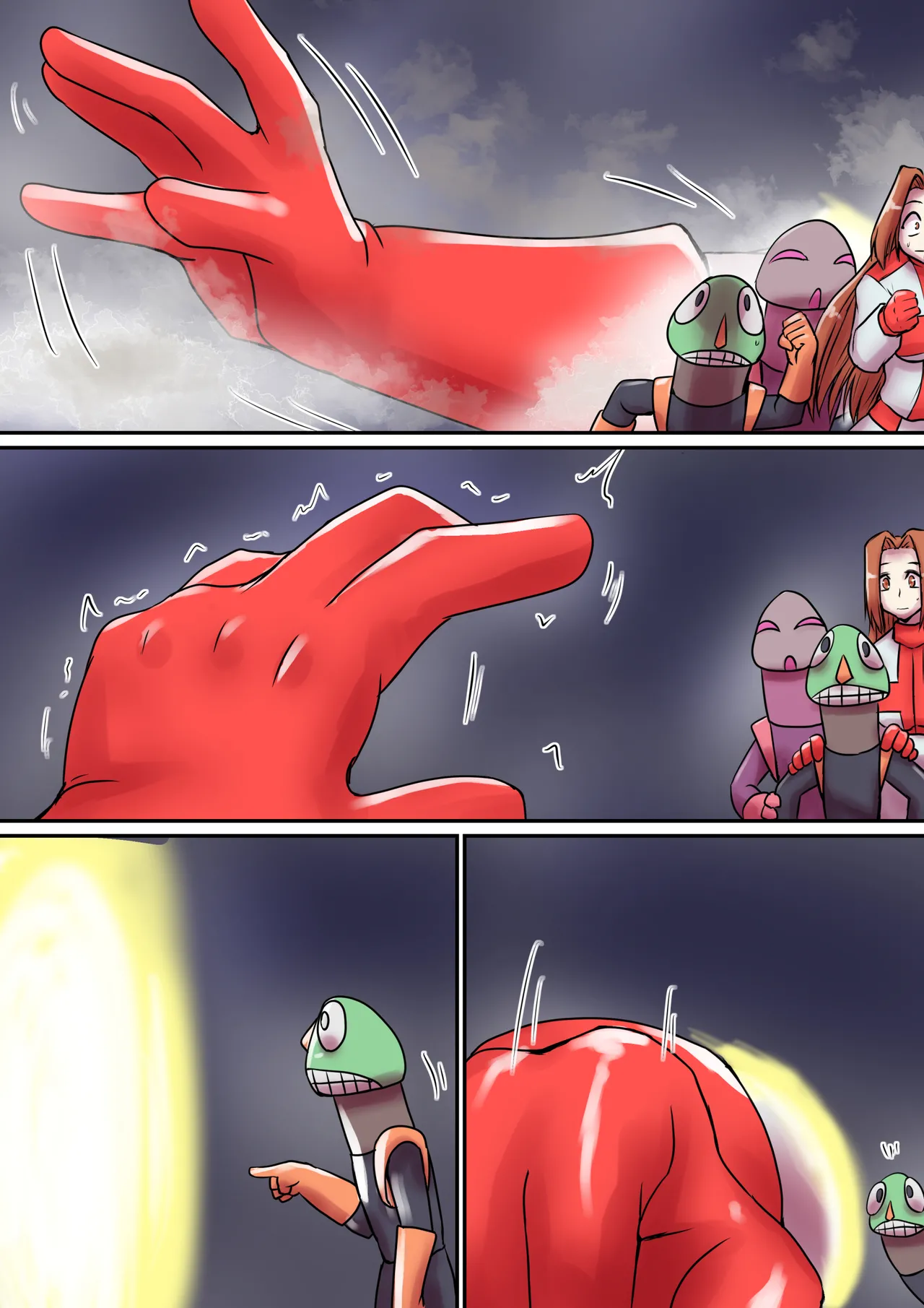 特撮ヒロインシリーズ ラスティ・コメット第6話「奪われた四肢」ontex - page25