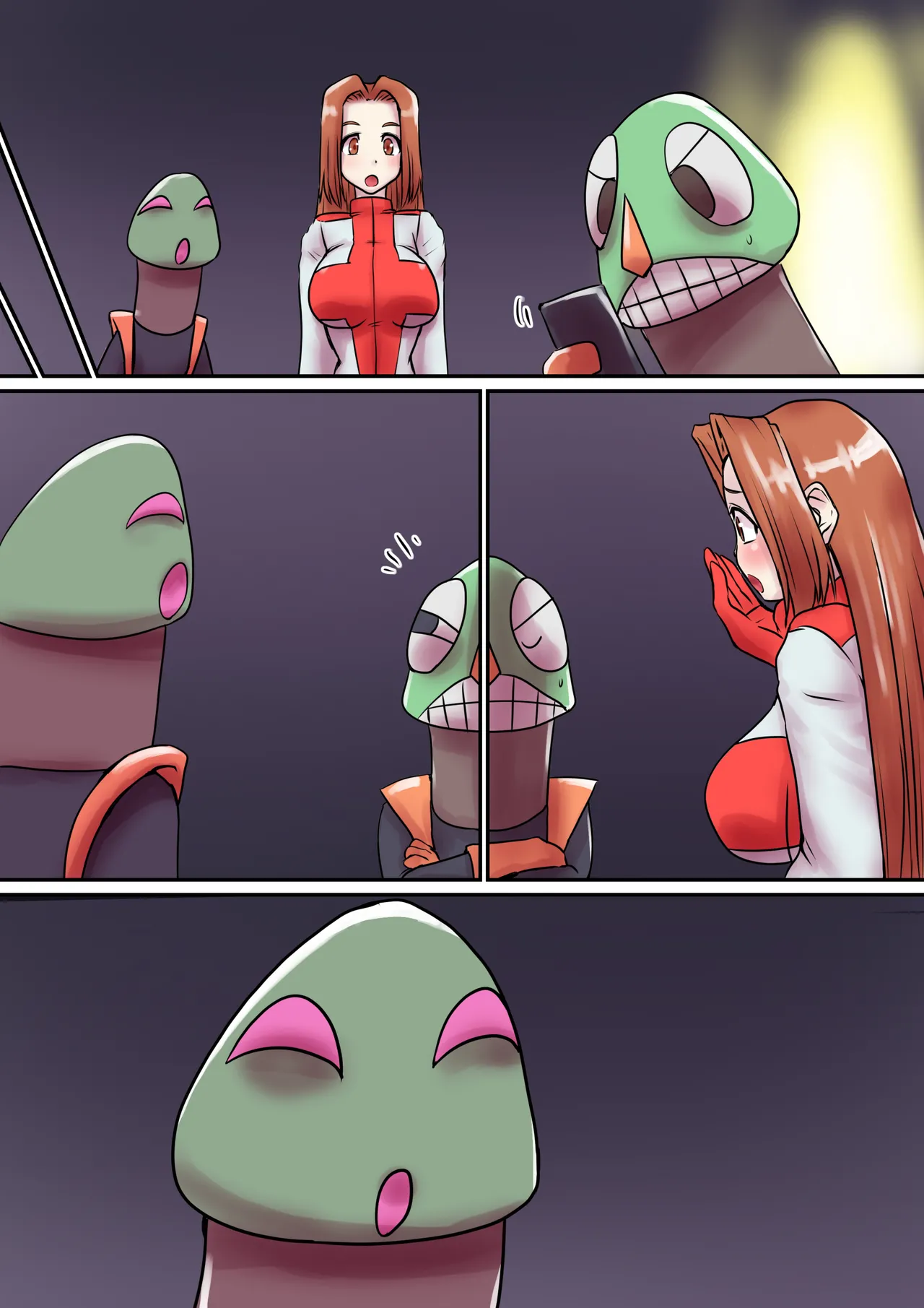 特撮ヒロインシリーズ ラスティ・コメット第6話「奪われた四肢」ontex - page34