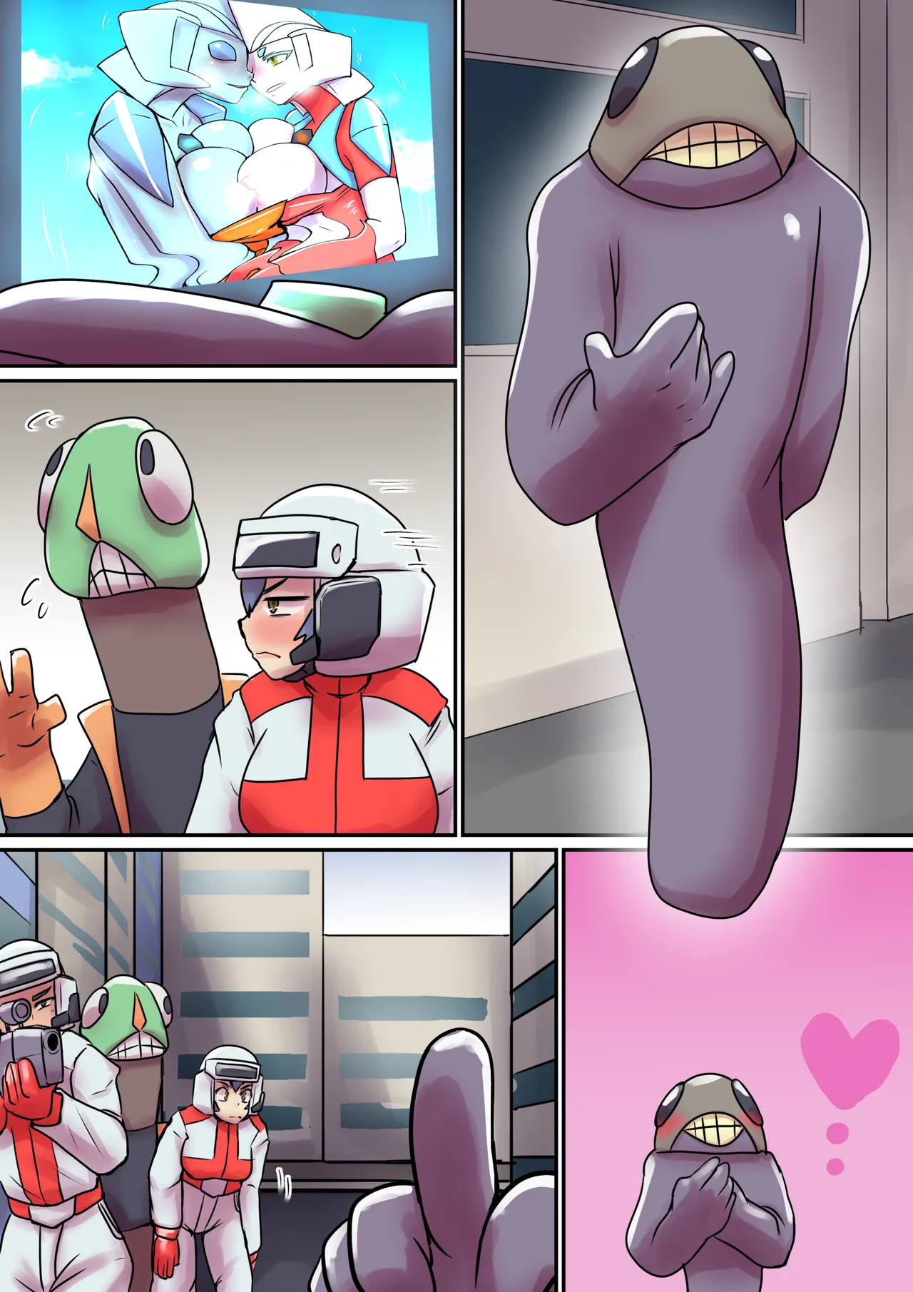 特撮ヒロインシリーズ ラスティ・コメット第6話「奪われた四肢」ontex - page5