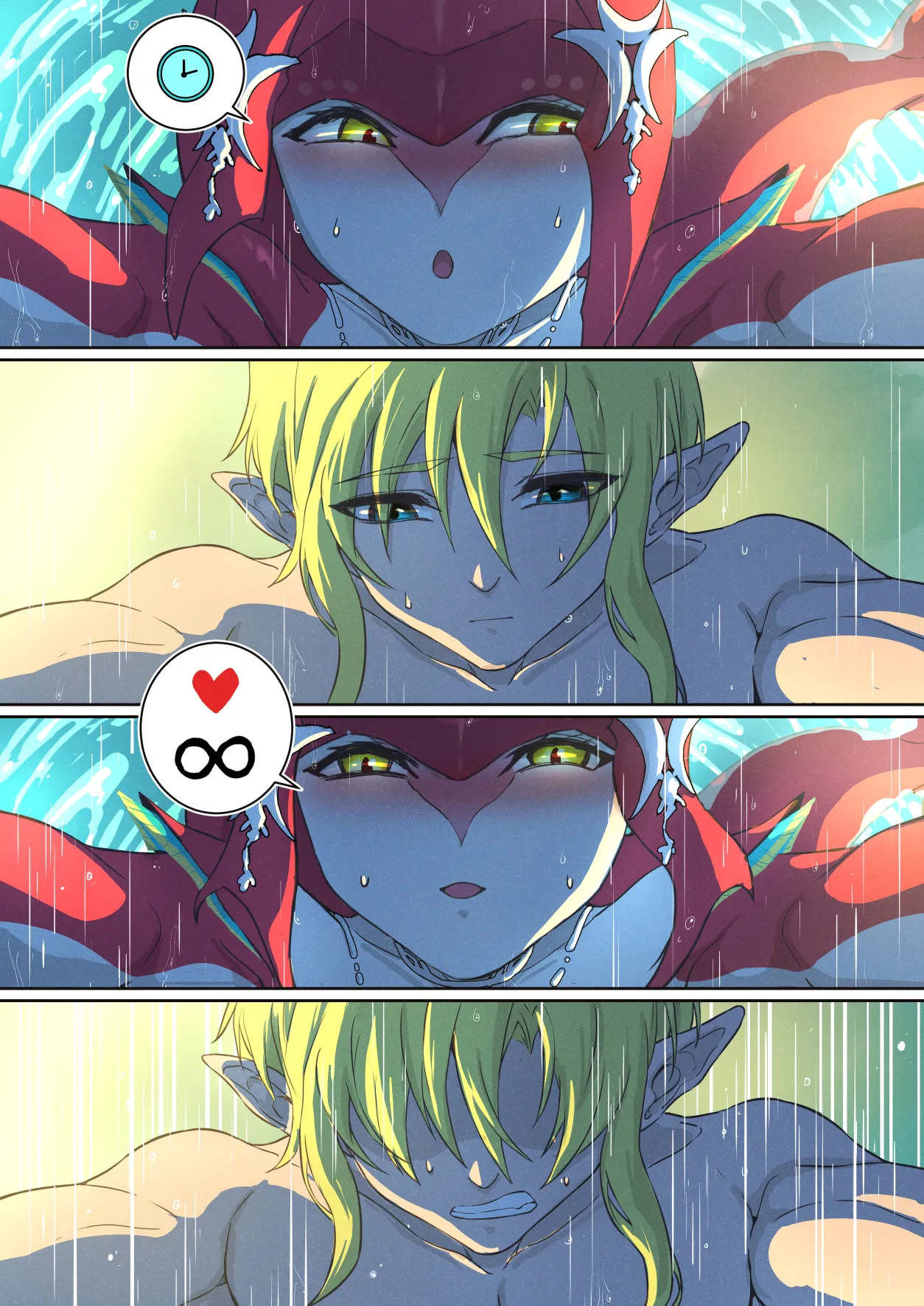 ゼルダの伝説：ミファーとデート - page25