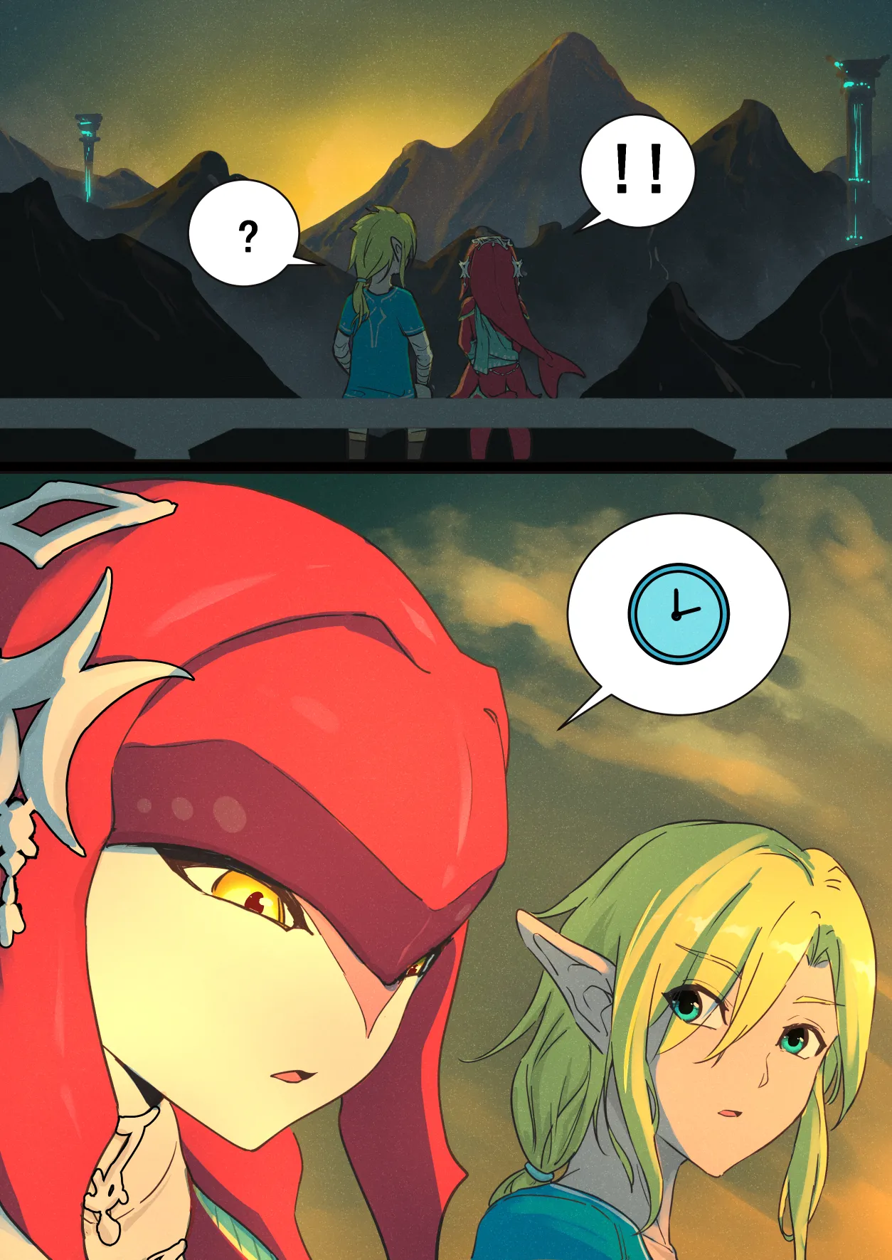 ゼルダの伝説：ミファーとデート - page7