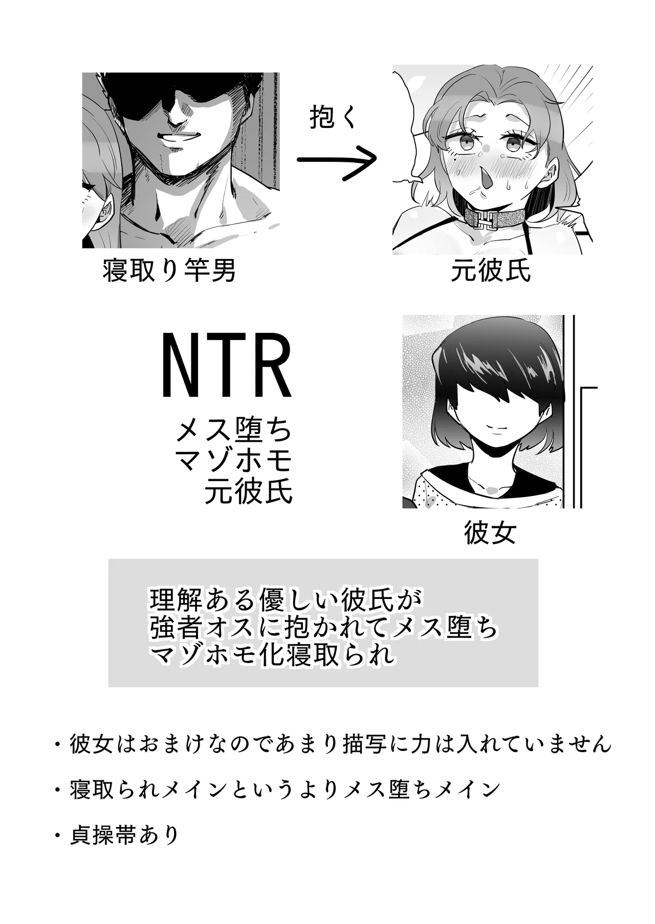 NTRメス堕ちマゾホモ元彼氏 - page3