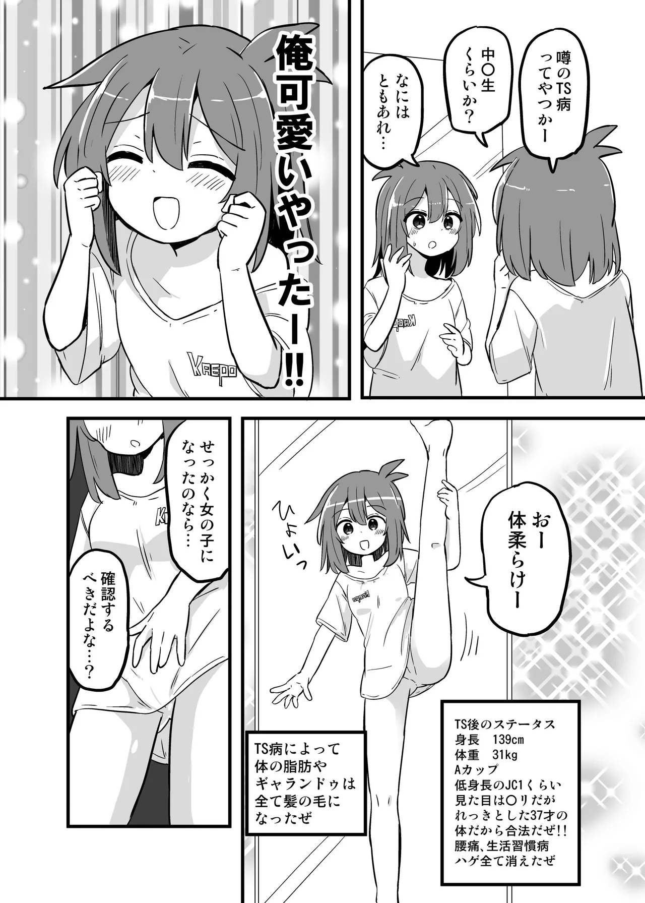 合法TSおじさんのえっちでみだらな性活 - page3