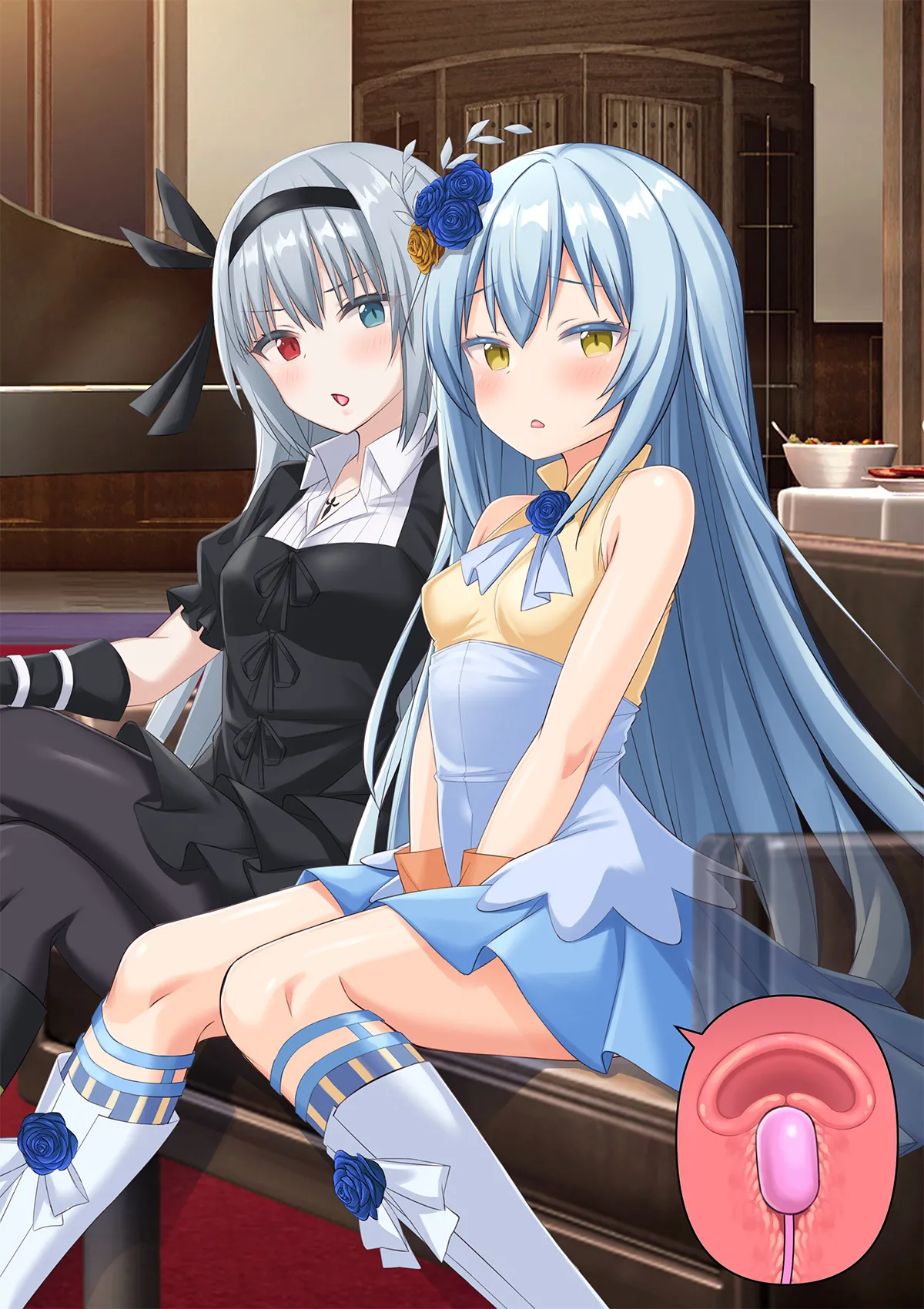 美少女ボディでゴスロリ魔王にレズ調教されメス堕ちした件 - page129