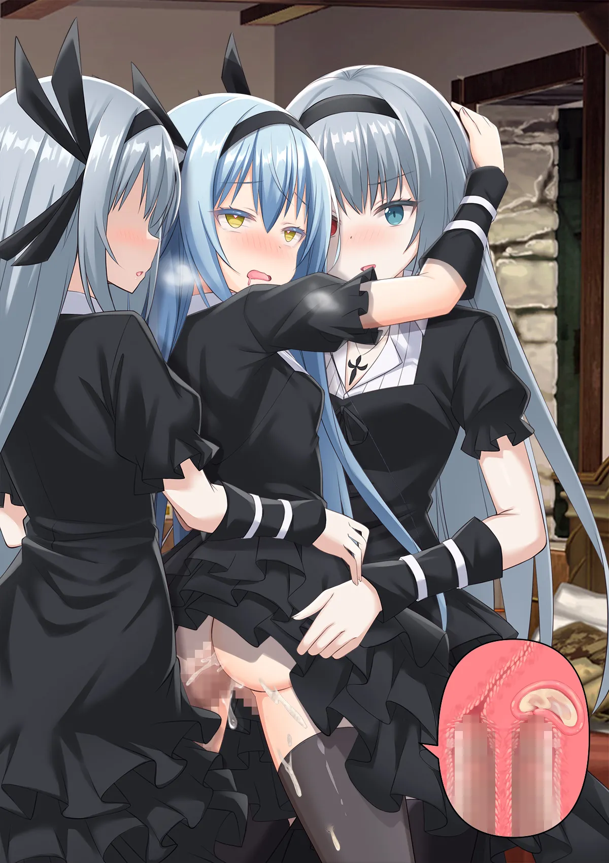 美少女ボディでゴスロリ魔王にレズ調教されメス堕ちした件 - page241