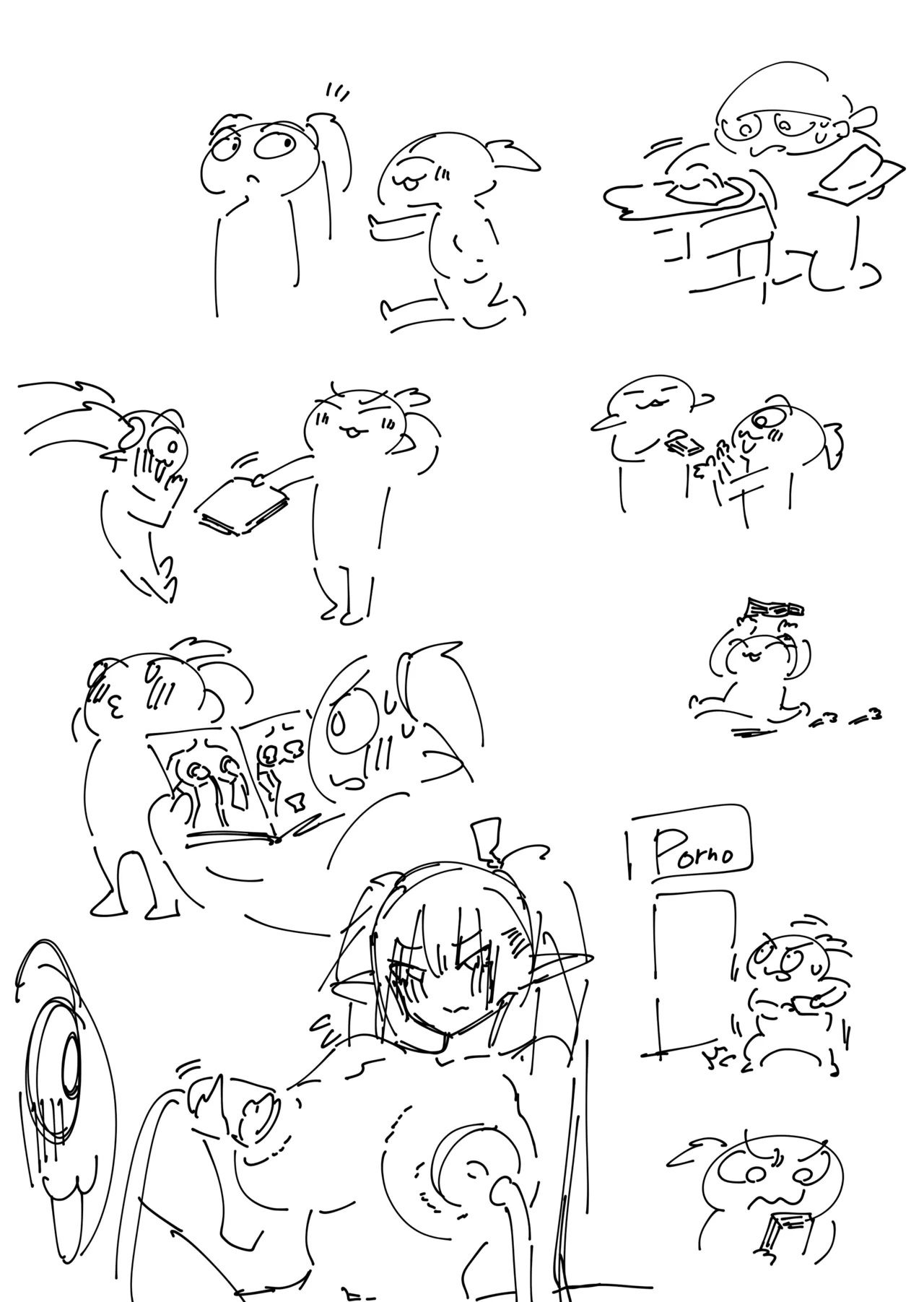 フタナリのエルフvol.3 mini manga - page30