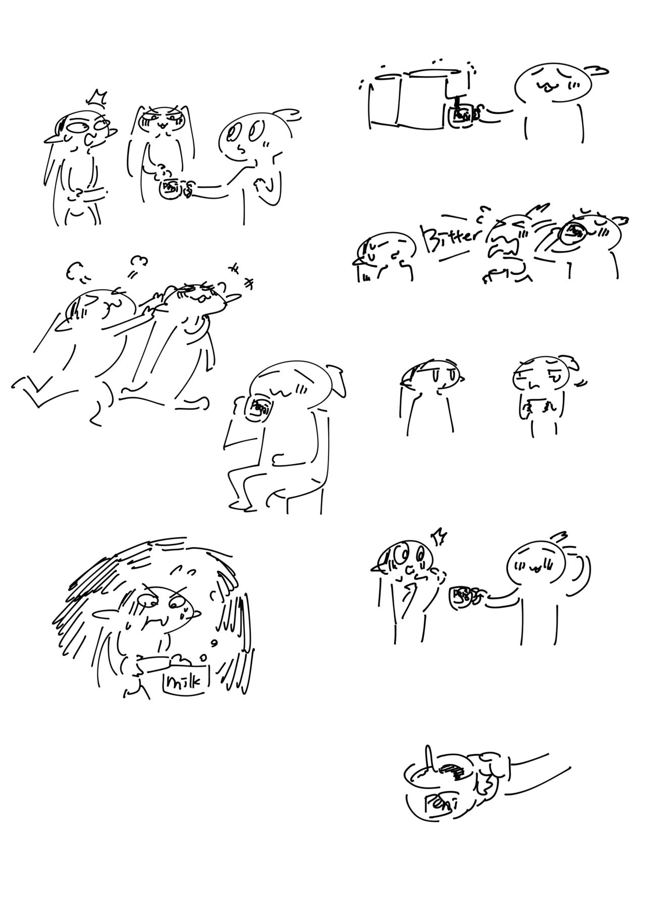 フタナリのエルフvol.3 mini manga - page6