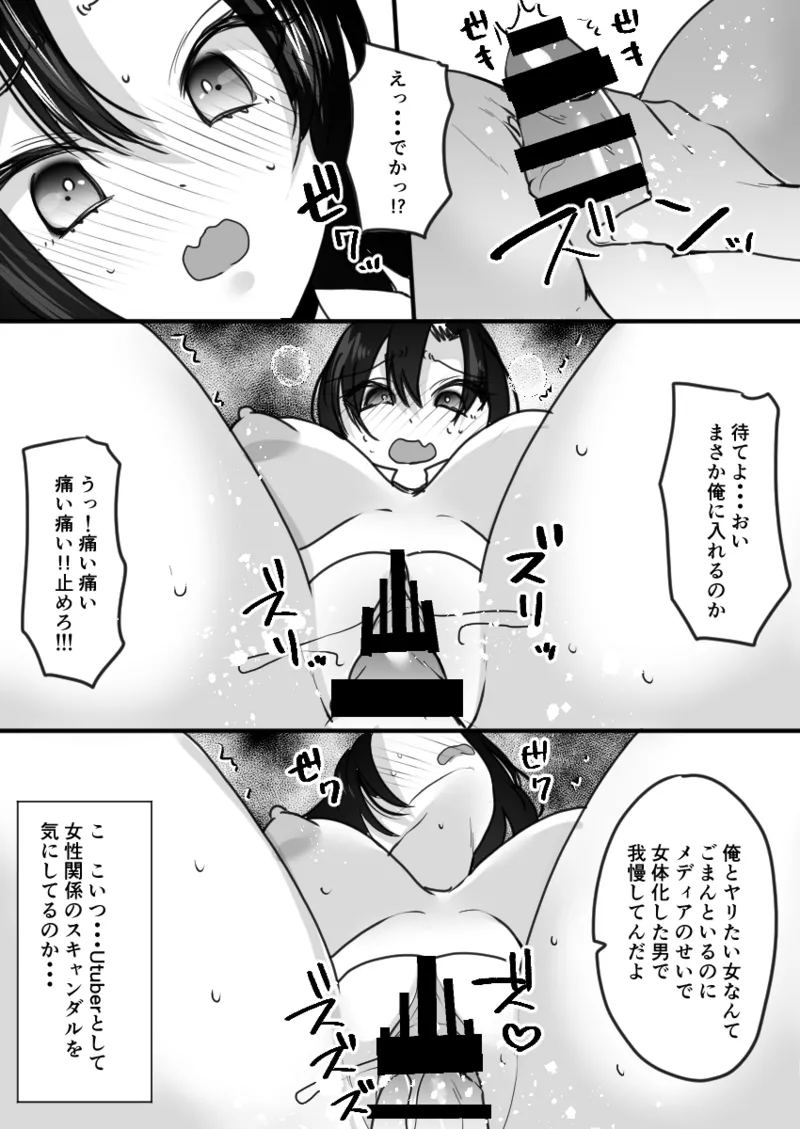 ユーチューバーTSドッキリ ～女体化して1週間過ごせたら100万円ゲット～ - page14