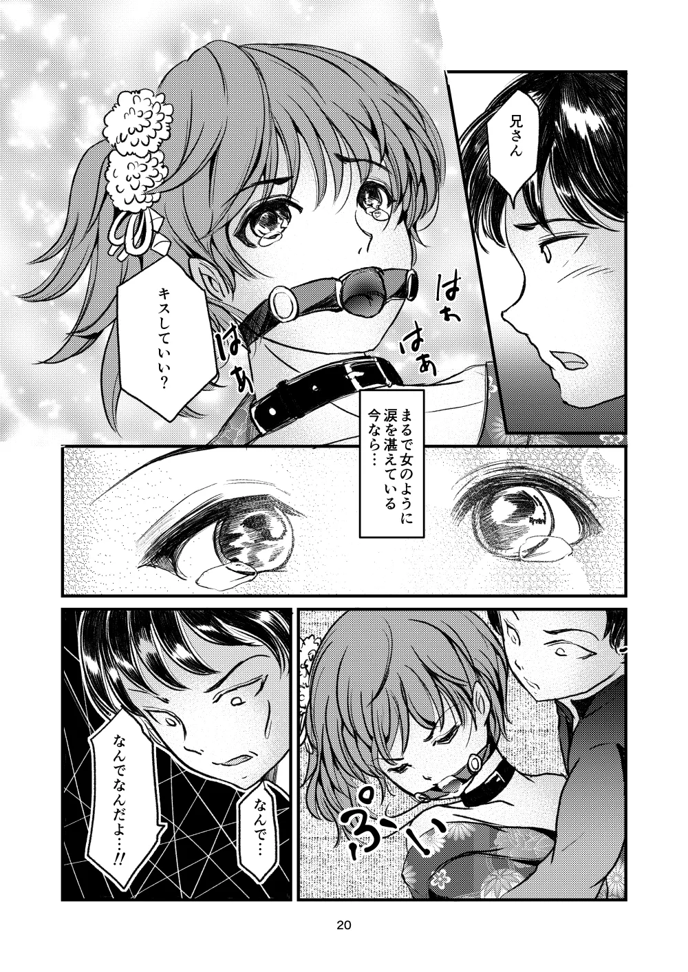 緊縛女装 兄への劣情 - page18