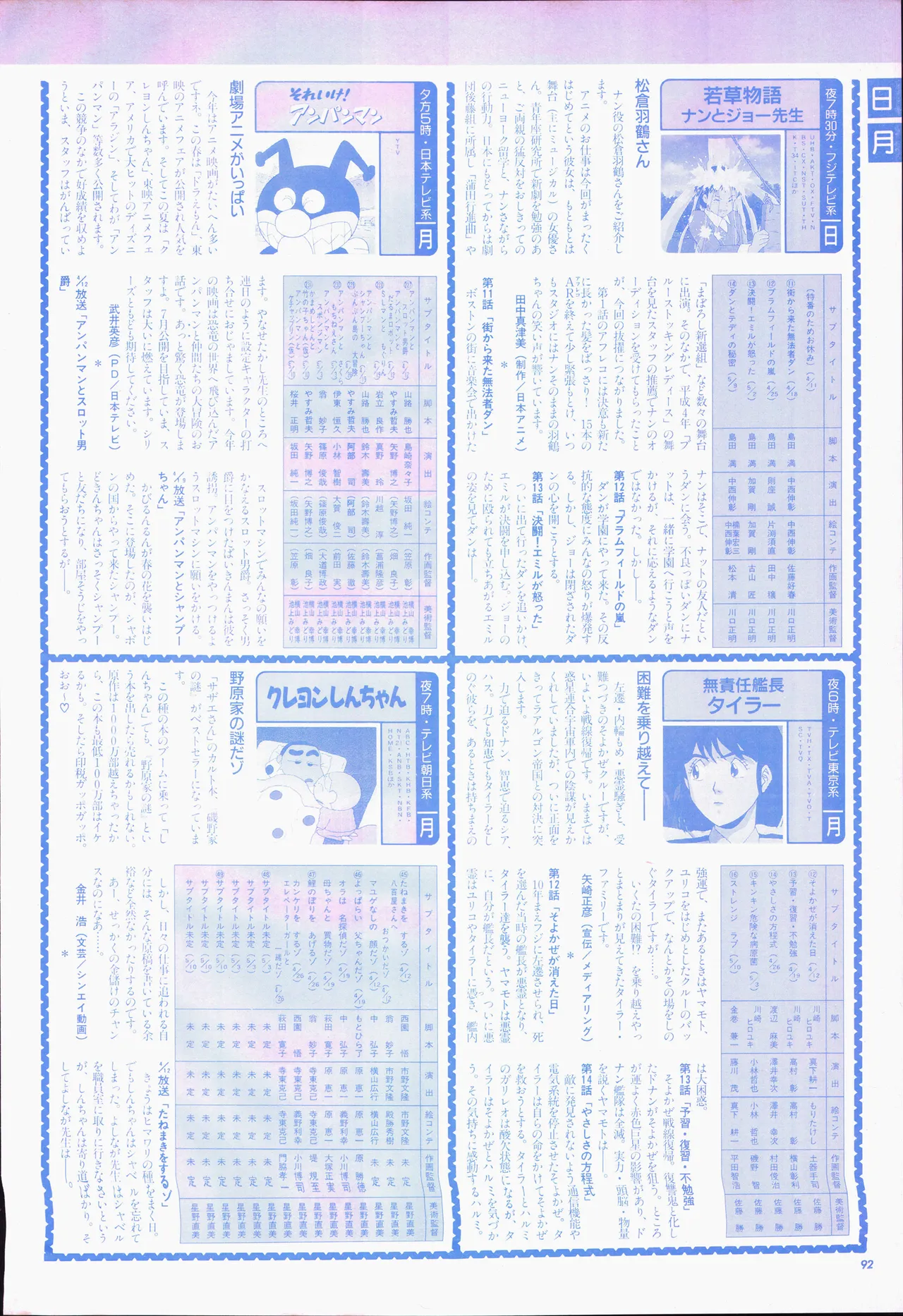 アニメージュ平成5年5月 - page112